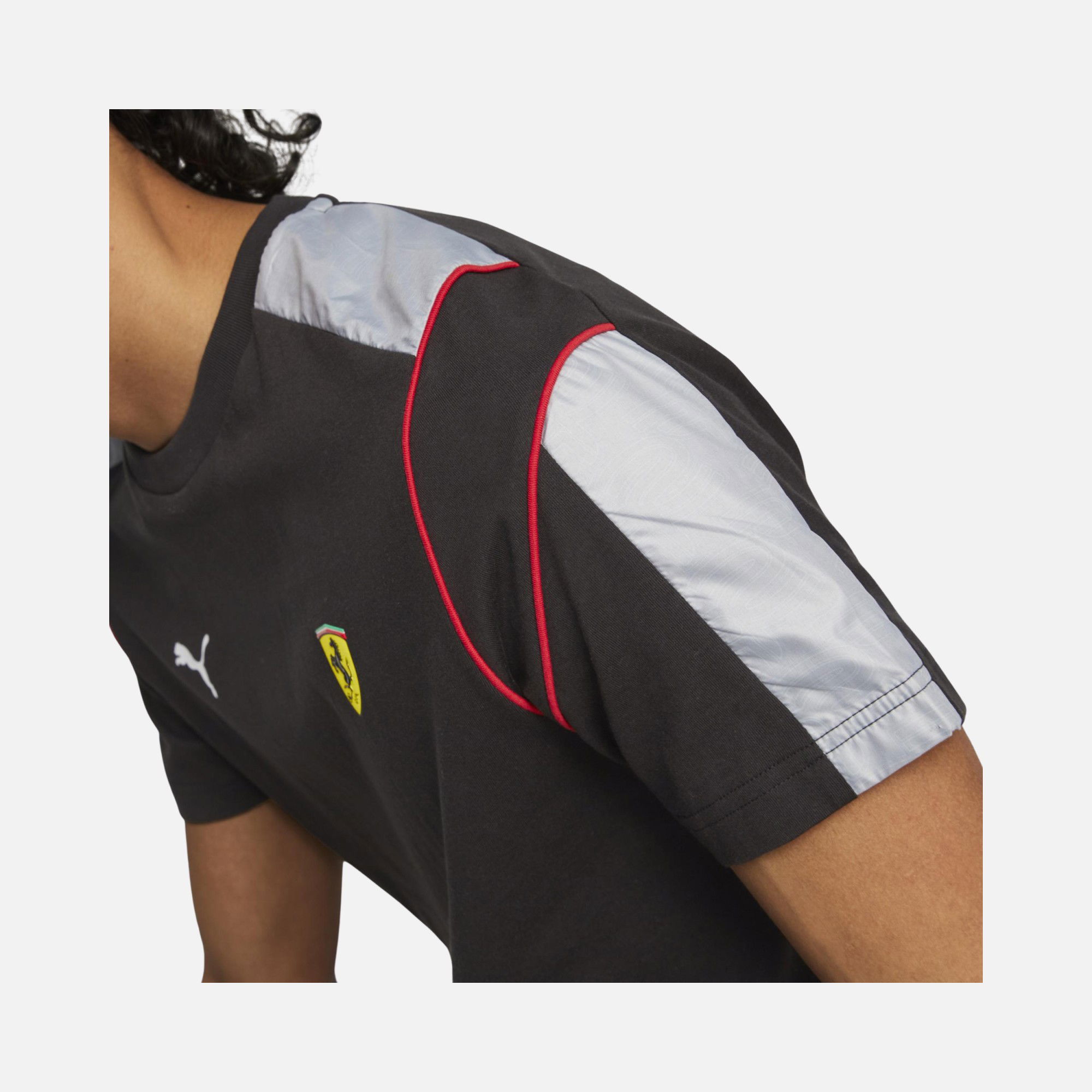 Puma Sportswear Ferrari Race Mt7 Short-Sleeve Erkek Tişört