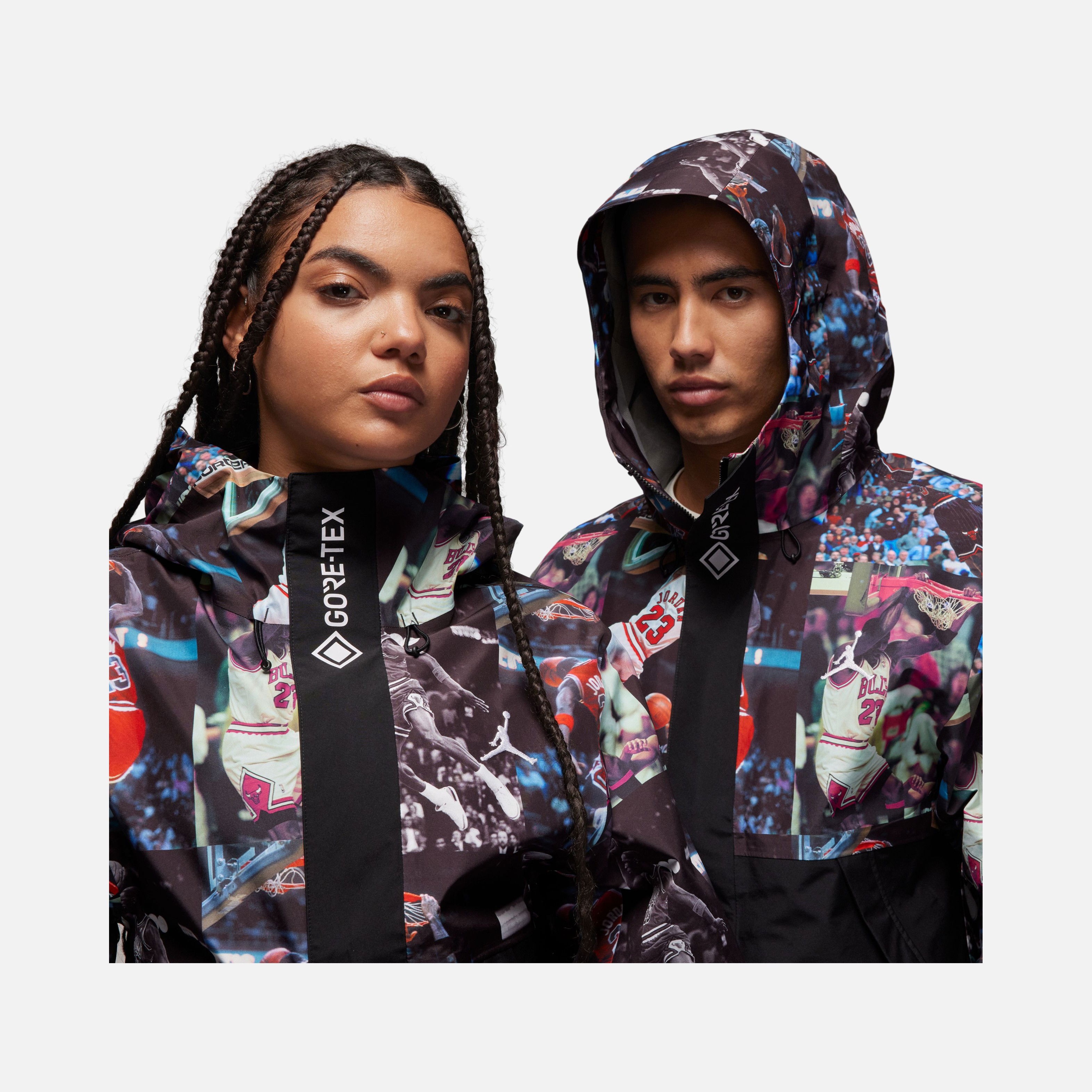 Nike Jordan Flight Heritage Gore-Tex Full-Zip Hoodie Erkek Ceket