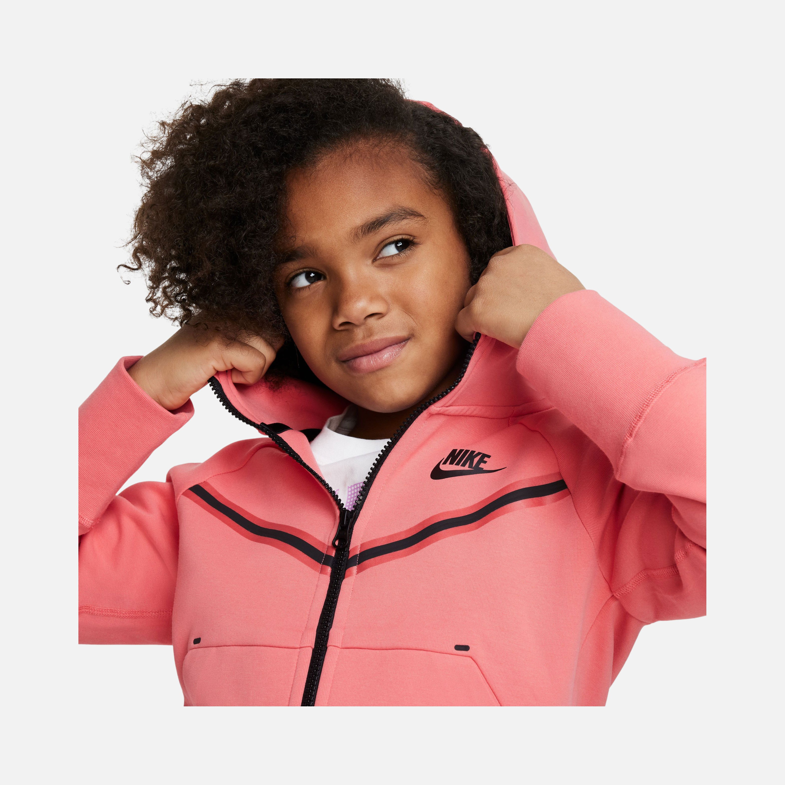 Nike Sportswear Tech Fleece Full-Zip Hoodie (Girls') Çocuk Sweatshirt