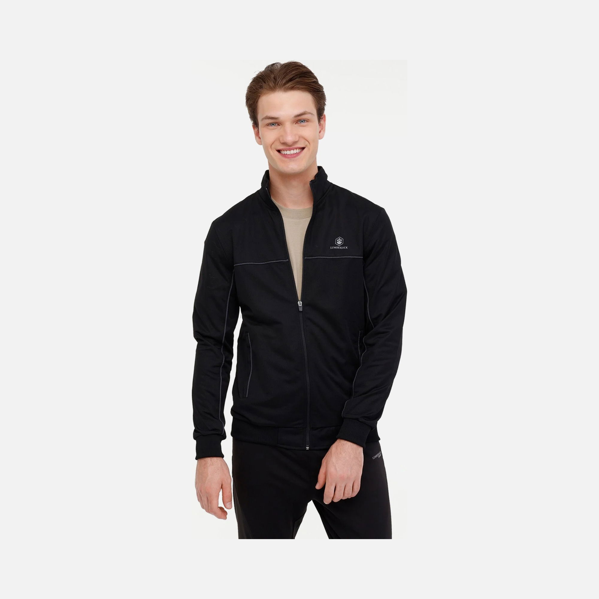 Lumberjack Sportswear MB CT176 Leon 4PR Full-Zip Erkek Eşofman Takımı