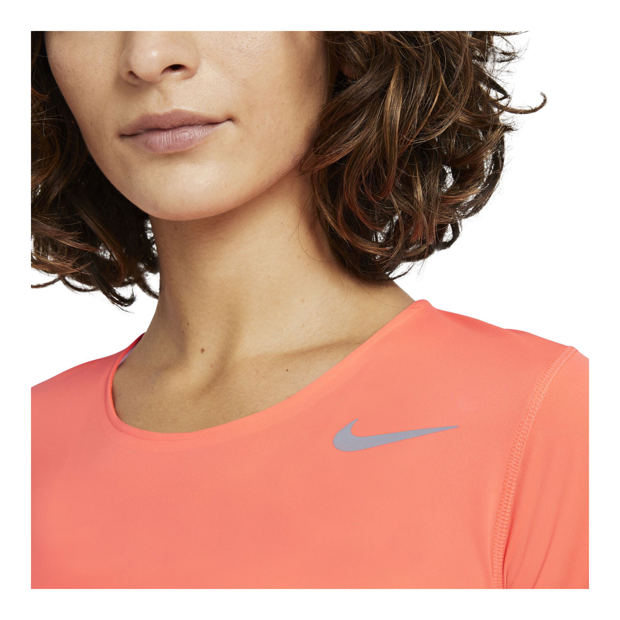 Nike City Sleek Long-Sleeve Running Top Kadın Tişört