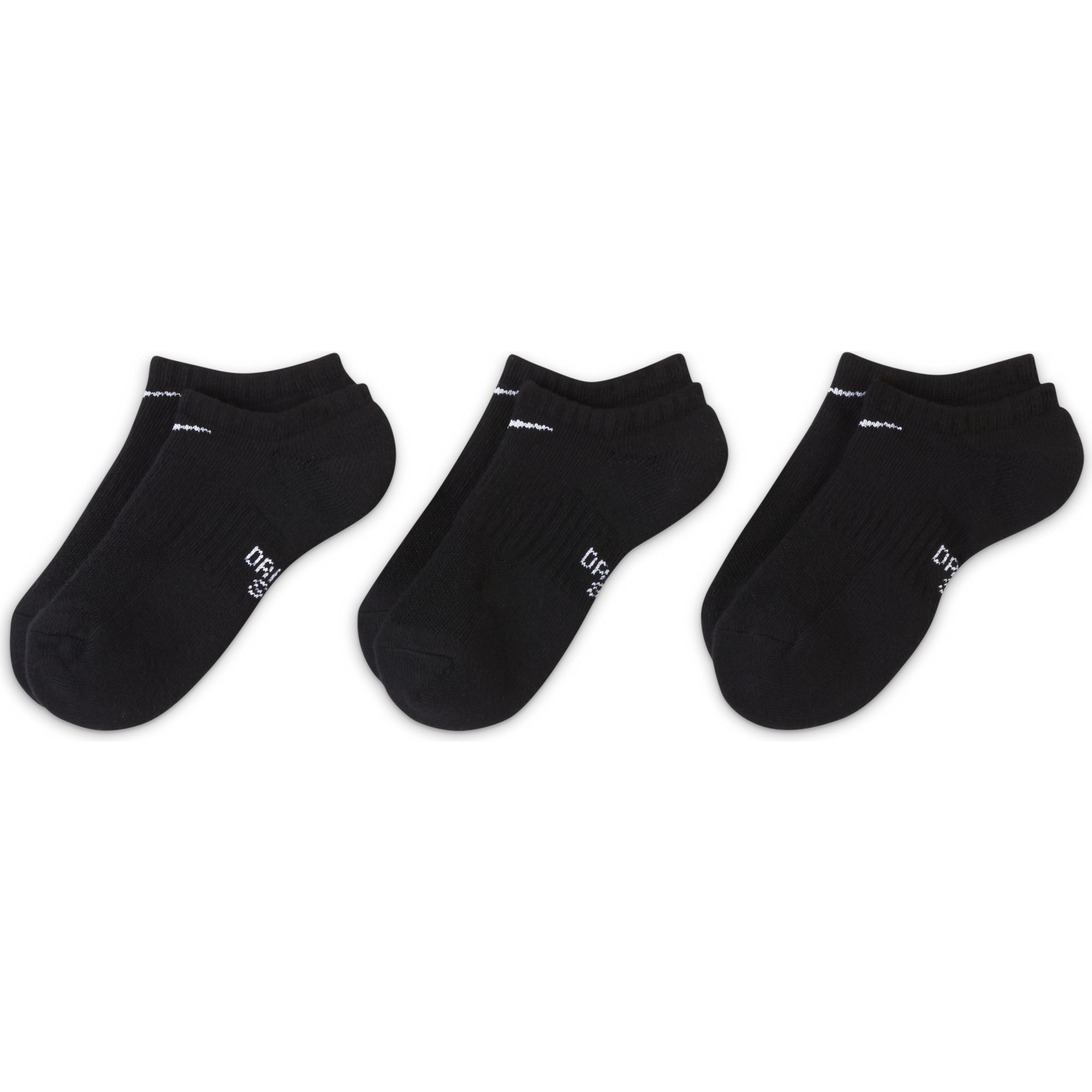 Nike Everyday Cushioned No-Show (3 Pairs) Çocuk Çorap