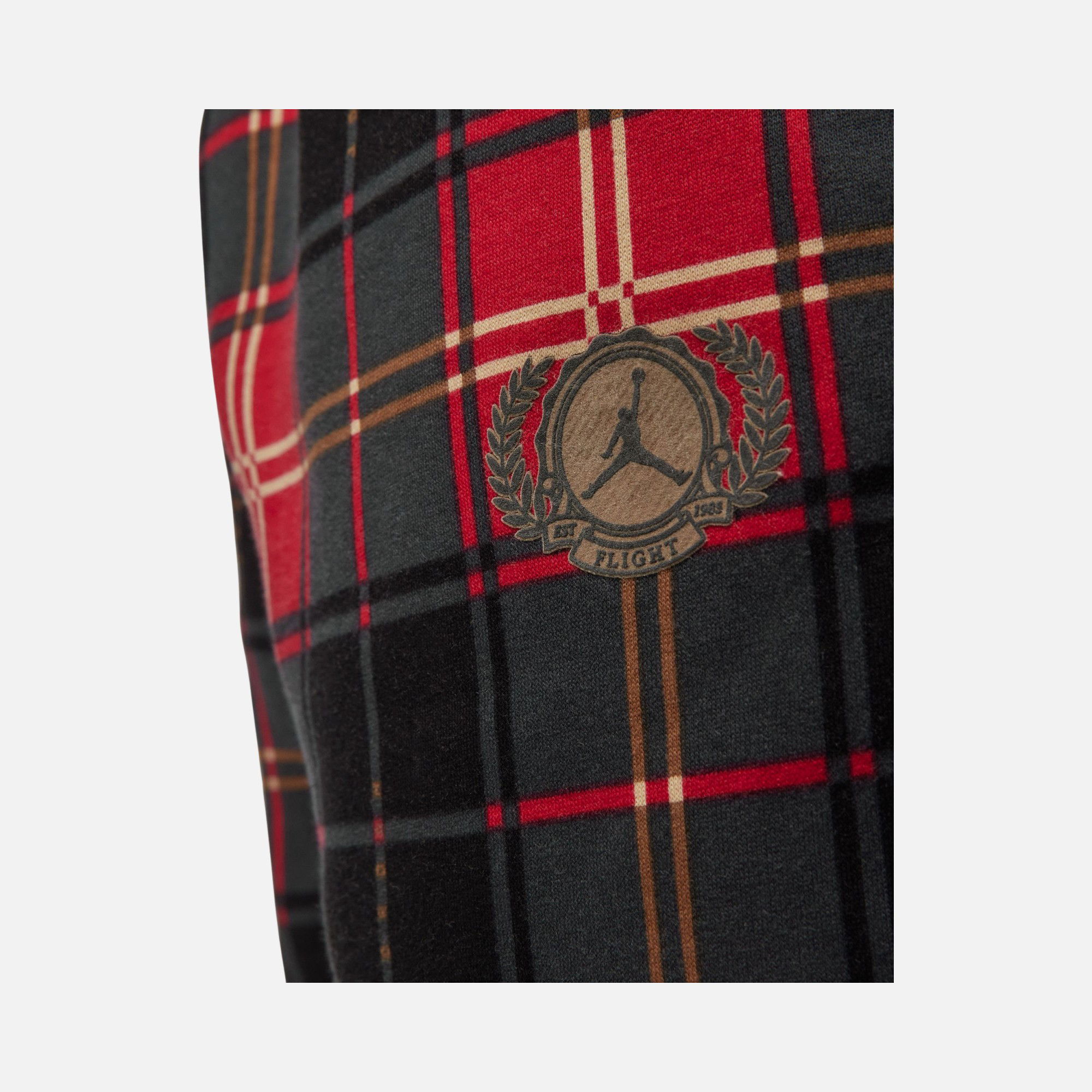 Nike Jordan Essential Flight Artist Series Plaid Fleece Erkek Eşofman Altı