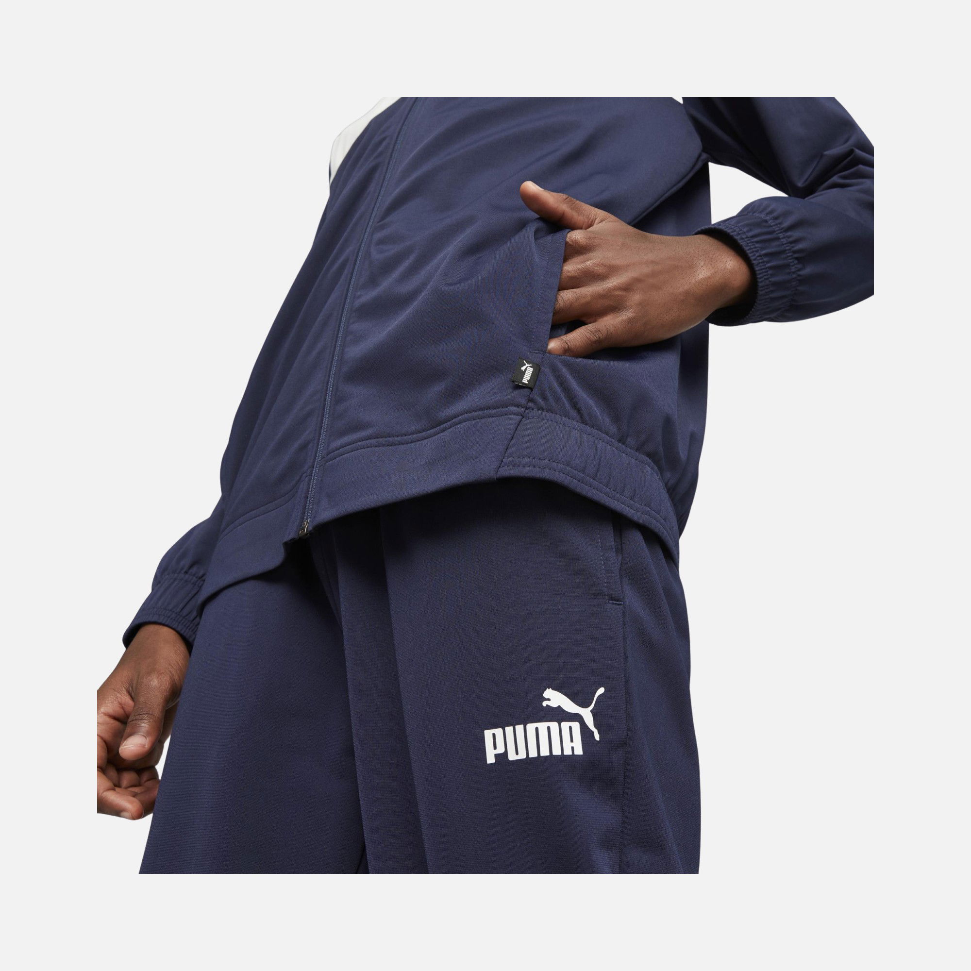 Puma Sportswear Poly Suit Full-Zip Erkek Eşofman Takımı