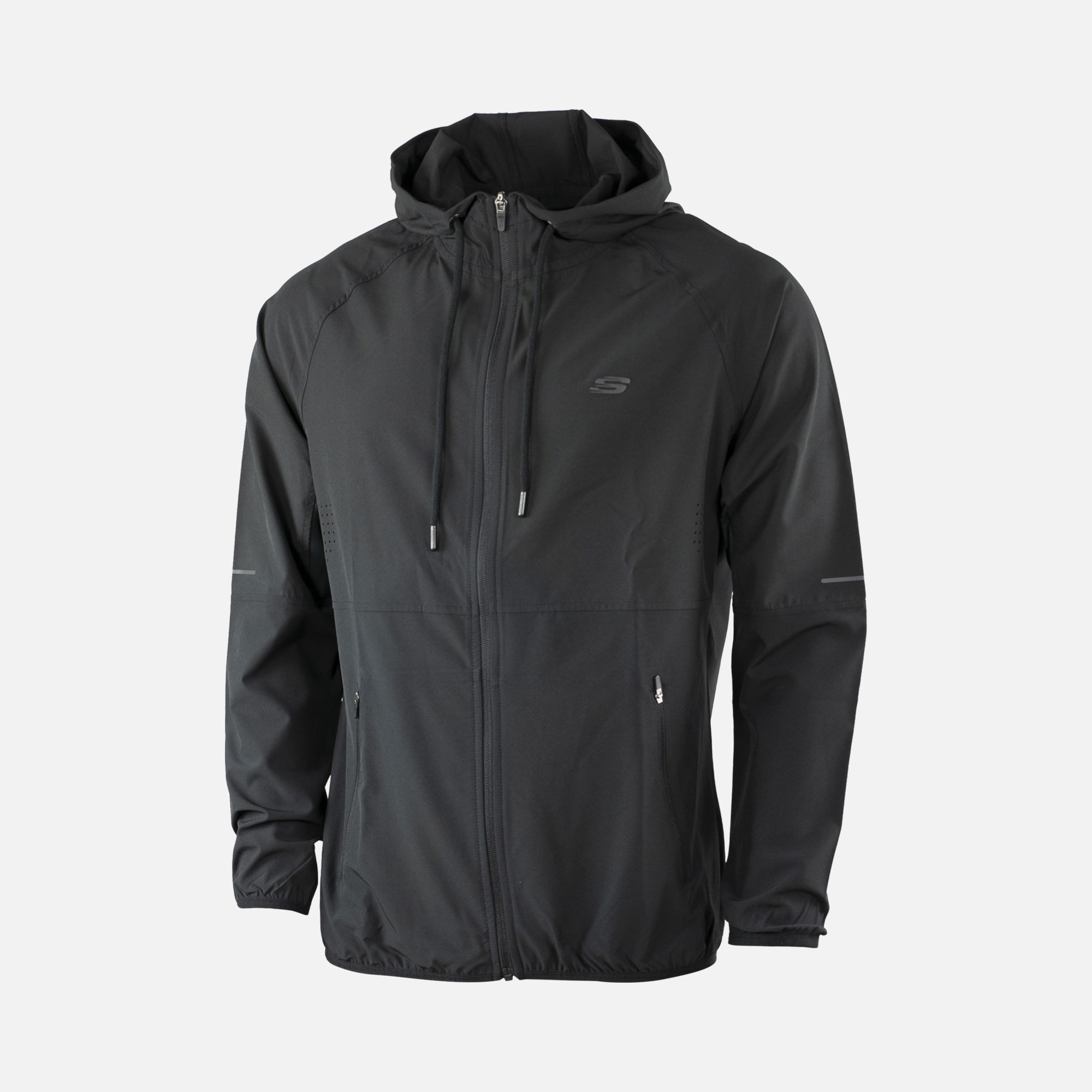 Skechers Micro Collection Mesh Detailed Full-Zip Hoodie Erkek Ceket