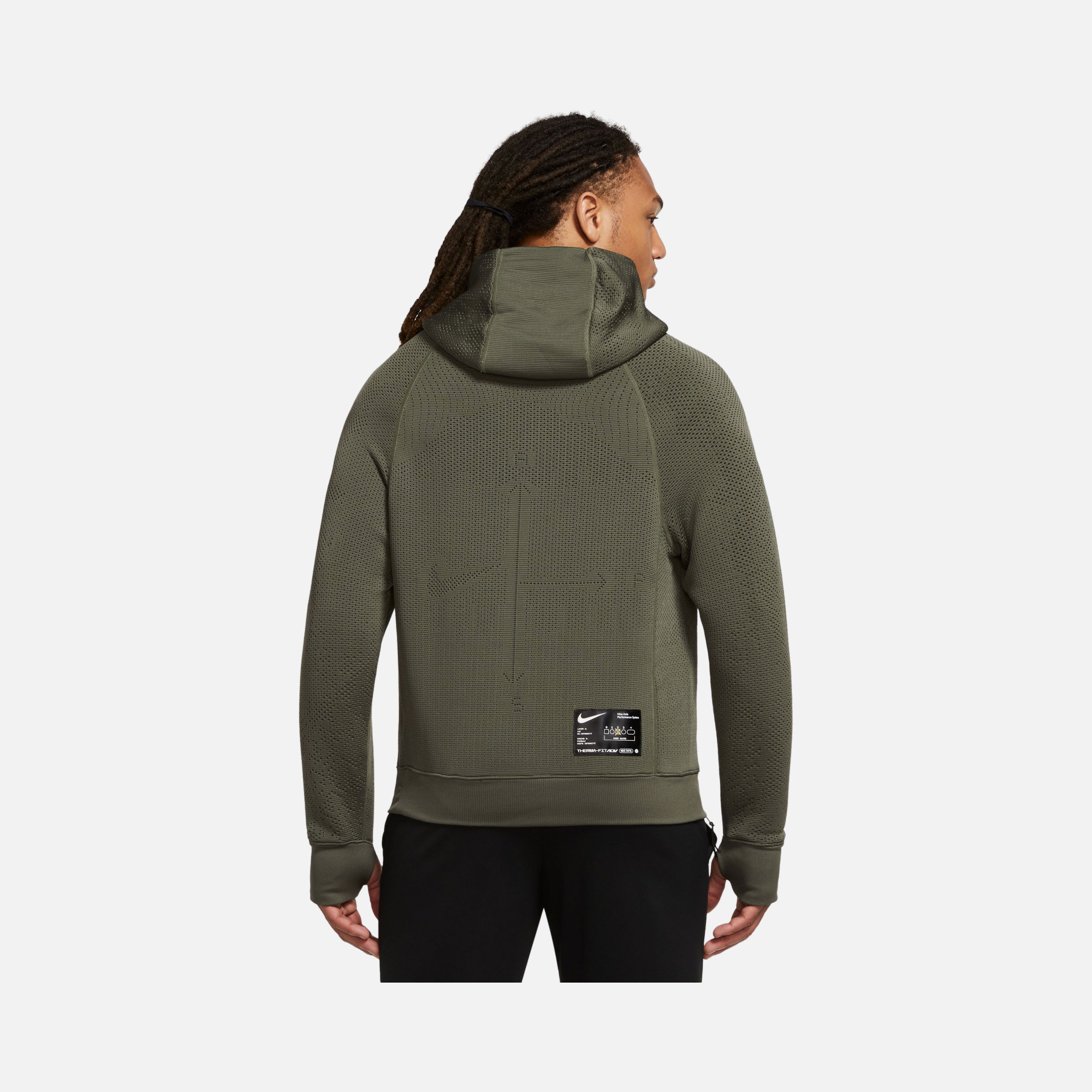 Nike Therma-Fit ADV Axis Performance System Fleece Training Hoodie Erkek Sweatshirt