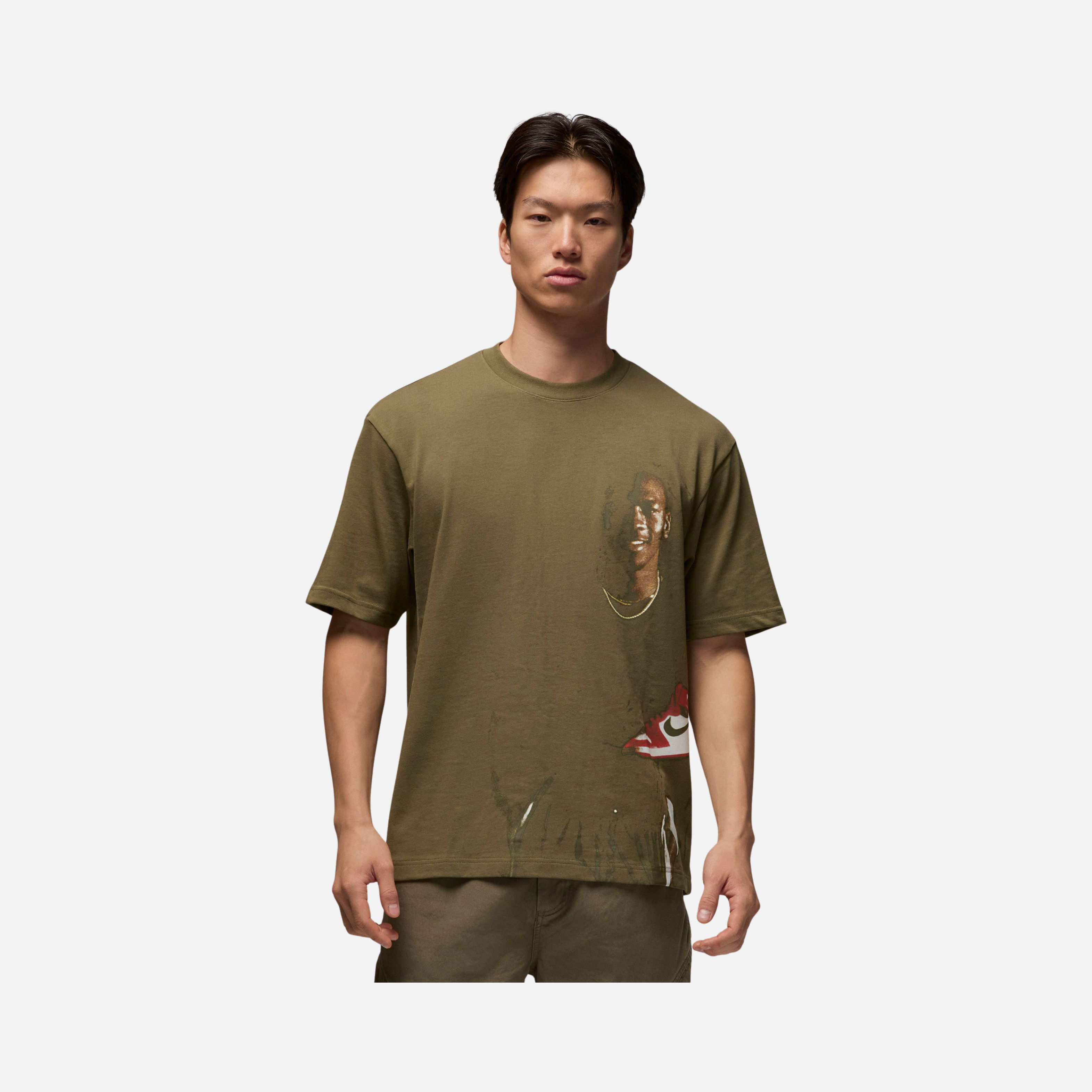Nike Jordan Statement 1985 Crew Gel J Day Short-Sleeve Erkek Tişört