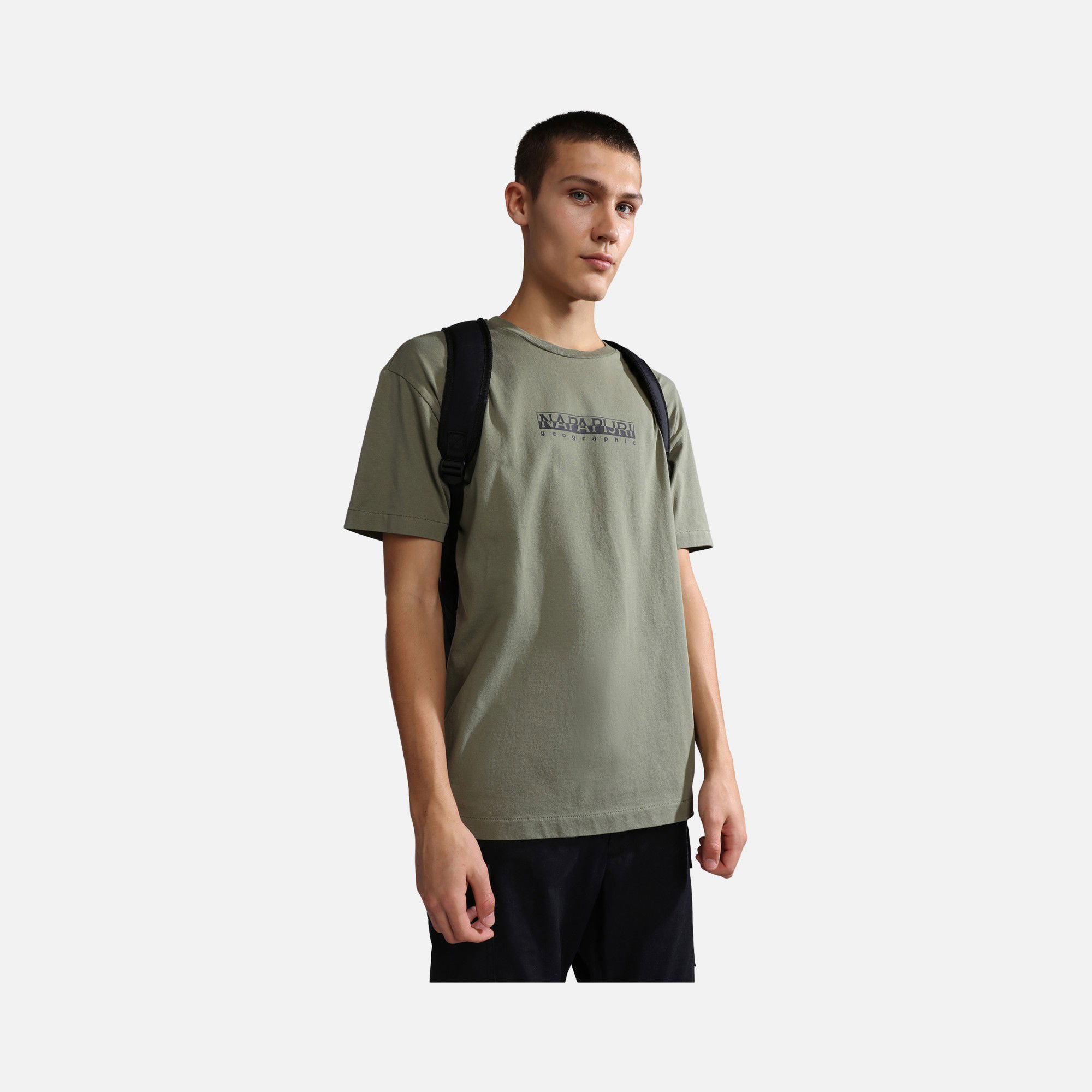 Napapijri Sportswear Box Short-Sleeve Erkek Tişört