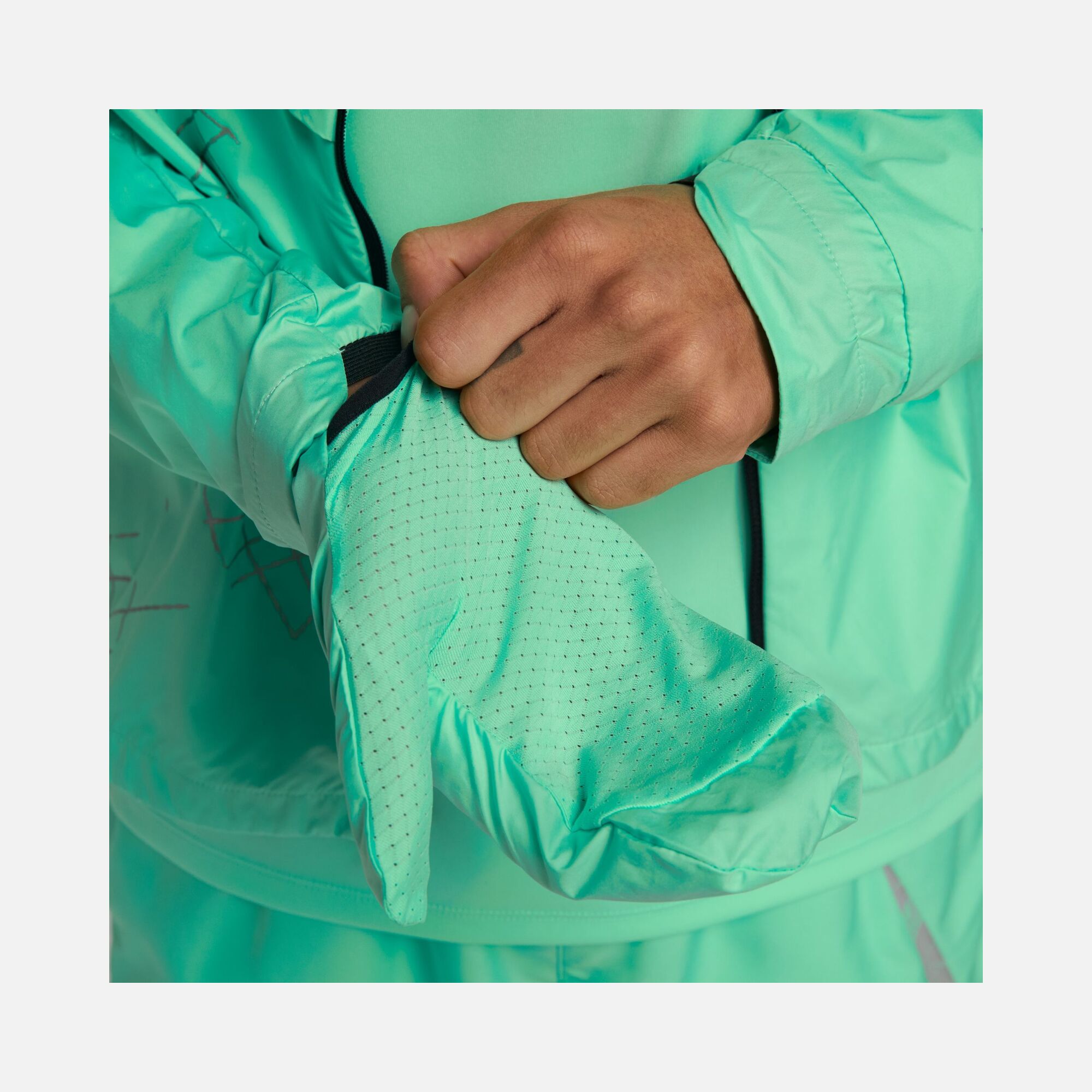 Nike Storm-Fit Run Division Flash Running Full-Zip Hoodie Erkek Ceket