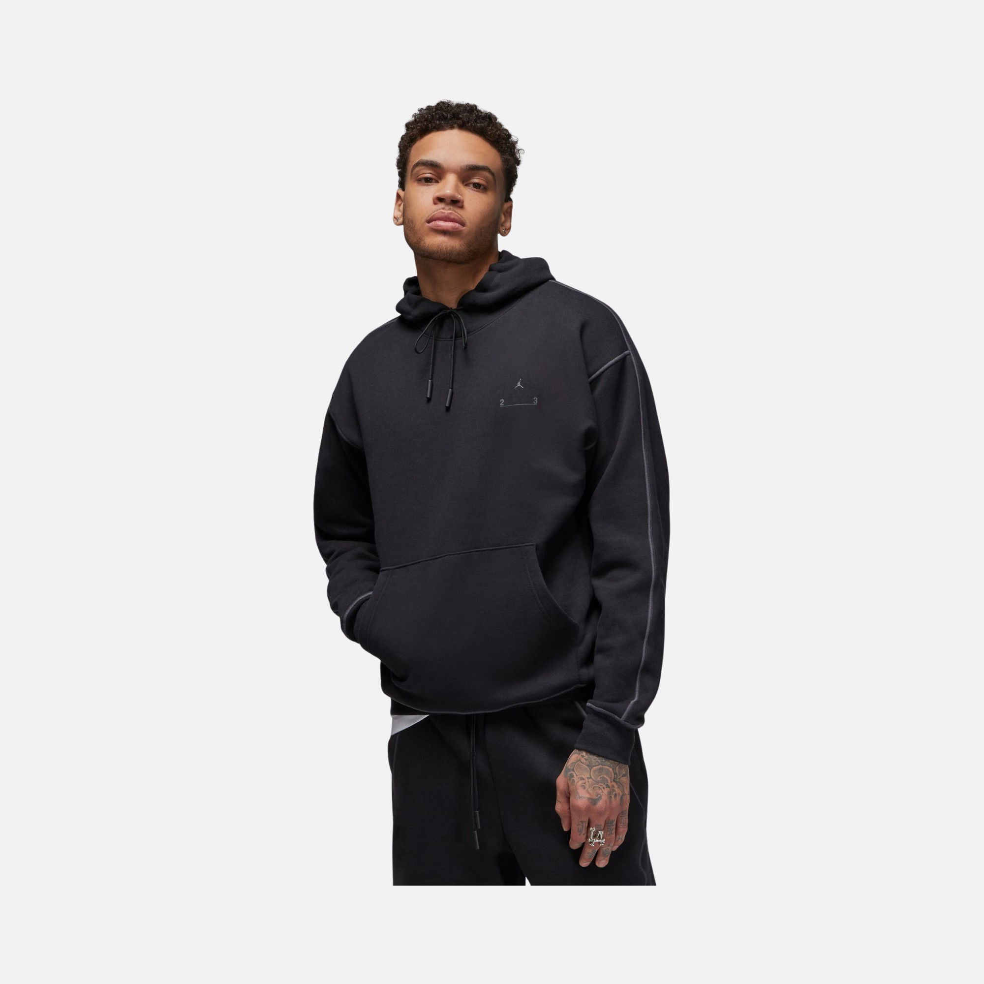 Nike Jordan 23 Engineered Brushed Fleece  Pullover Hoodie Erkek Sweatshirt