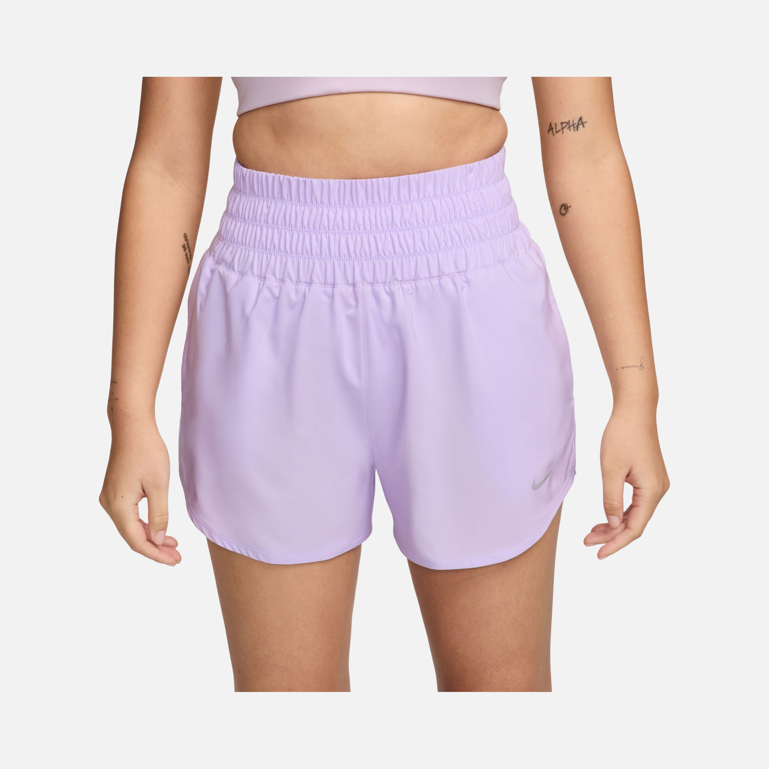 Nike One Dri-Fit Ultra High-Waisted 8cm (approx.) Brief-Lined Multidirectional Kadın Şort