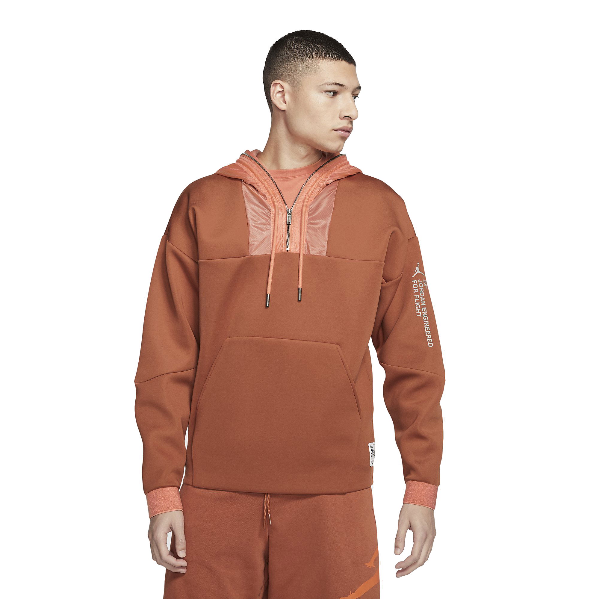 Nike Jordan 23 Engineered 1/2-Zip Pullover Hoodie Erkek Sweatshirt