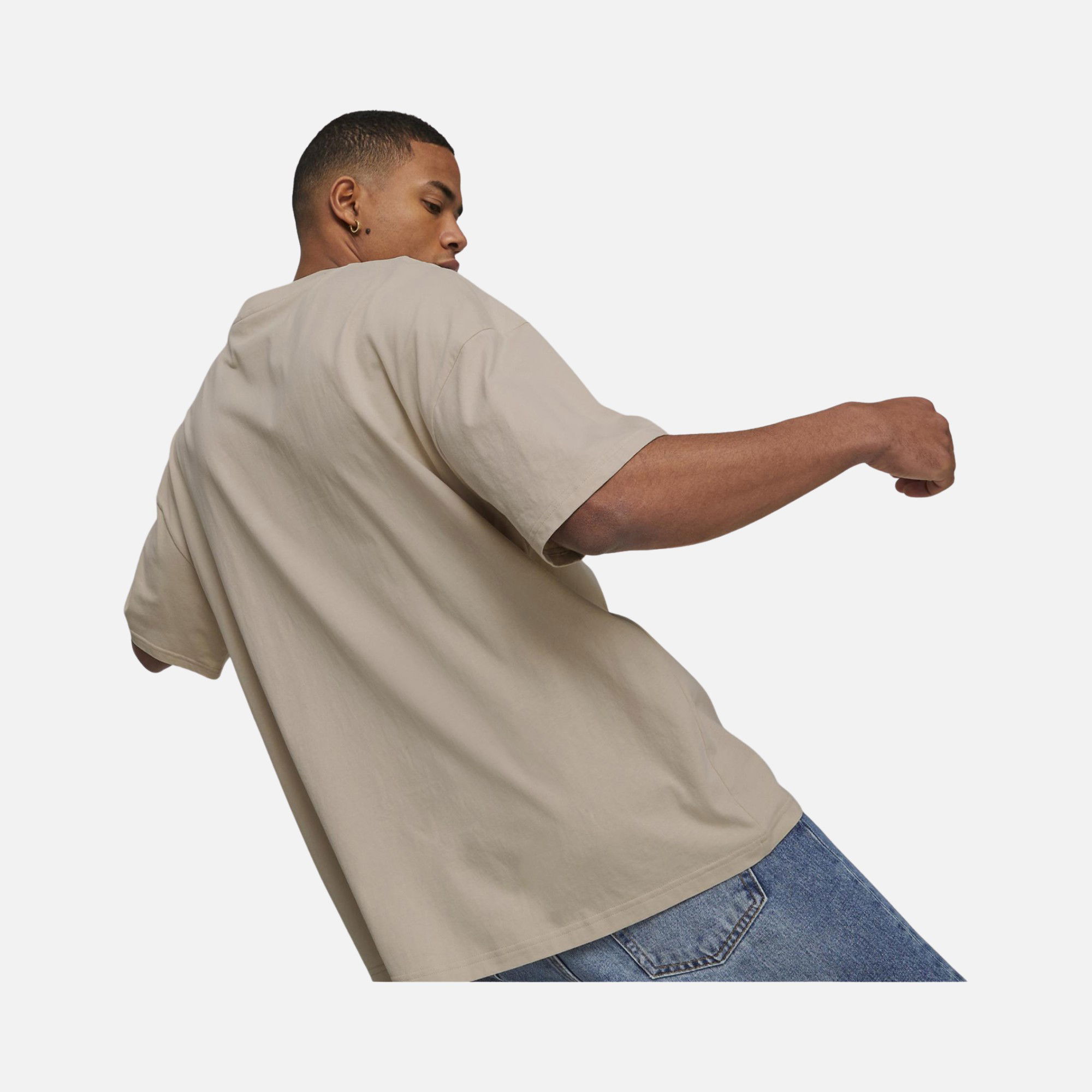 Puma Sportswear Classics Oversized Short-Sleeve Erkek Tişört