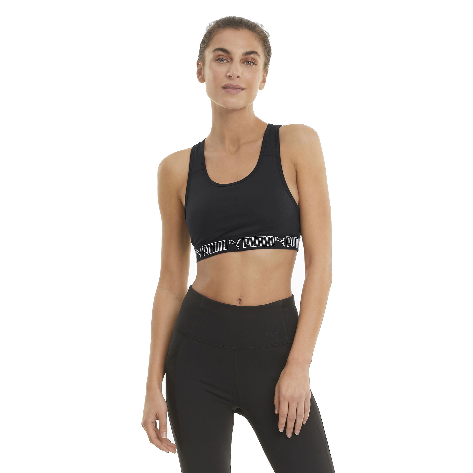 Puma Mid Impact Elastic Padded Kadın Büstiyer