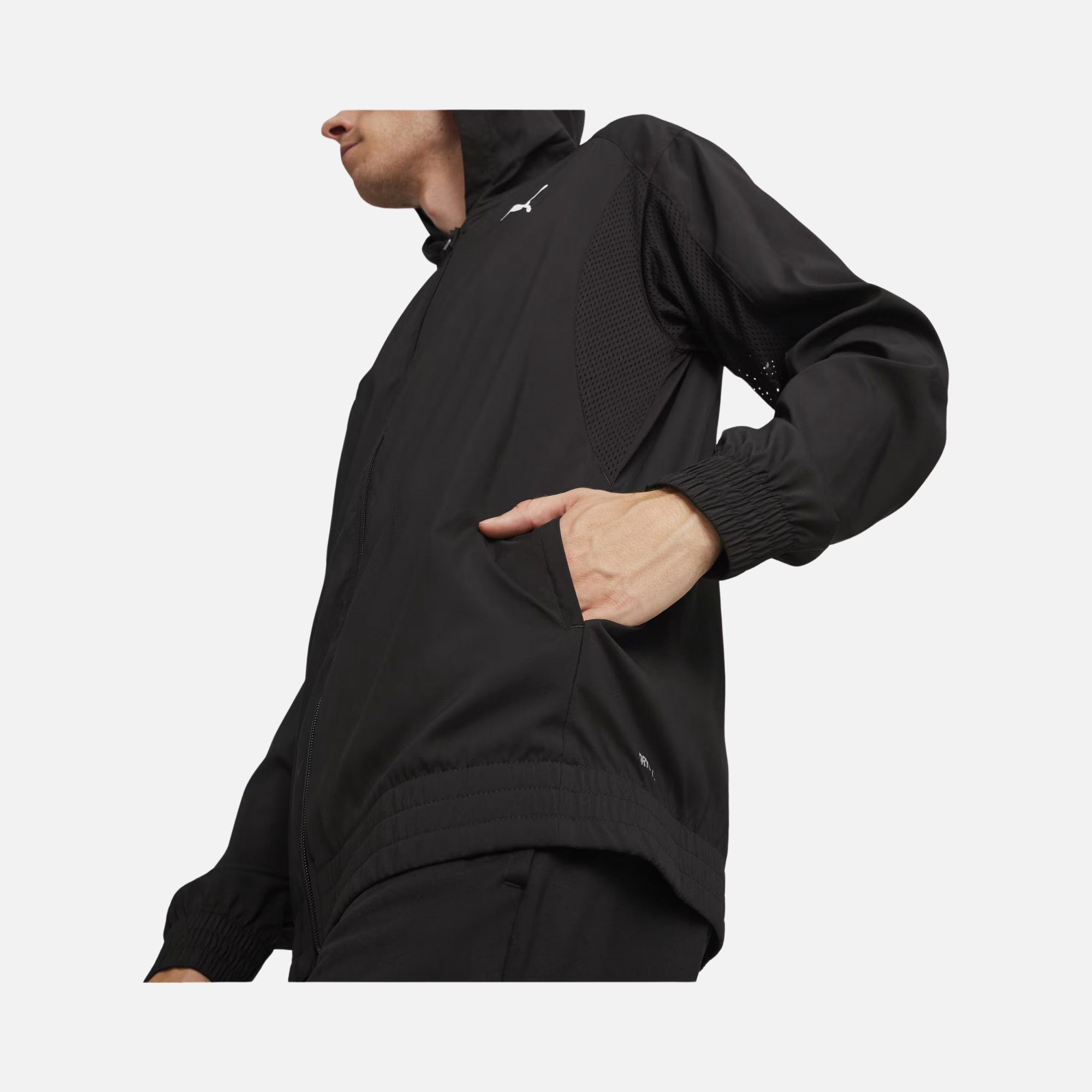 Puma Fit Woven Training Full-Zip Hoodie Erkek Ceket