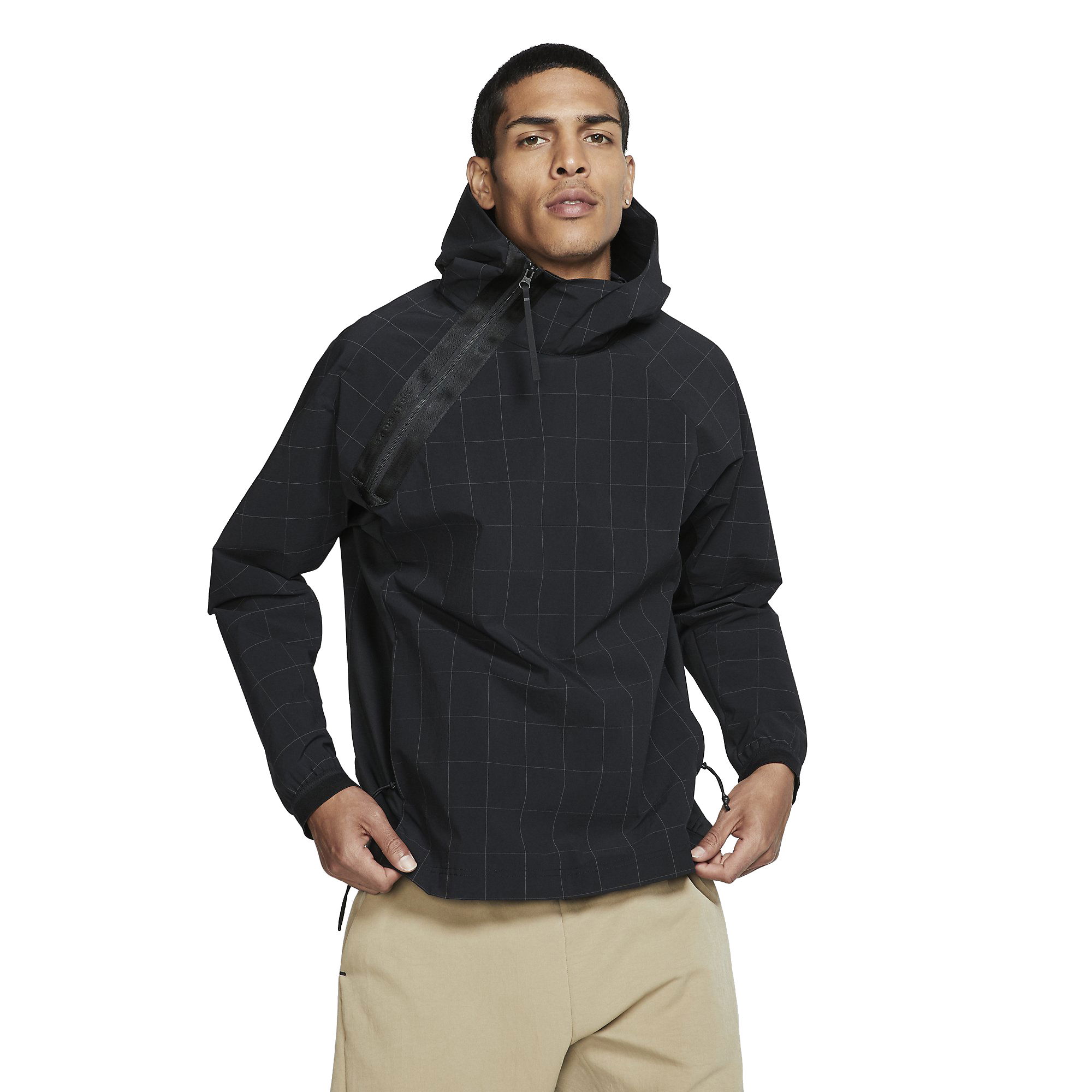 Nike Sportswear Tech Pack Hooded Woven Half-Zip Erkek Ceket