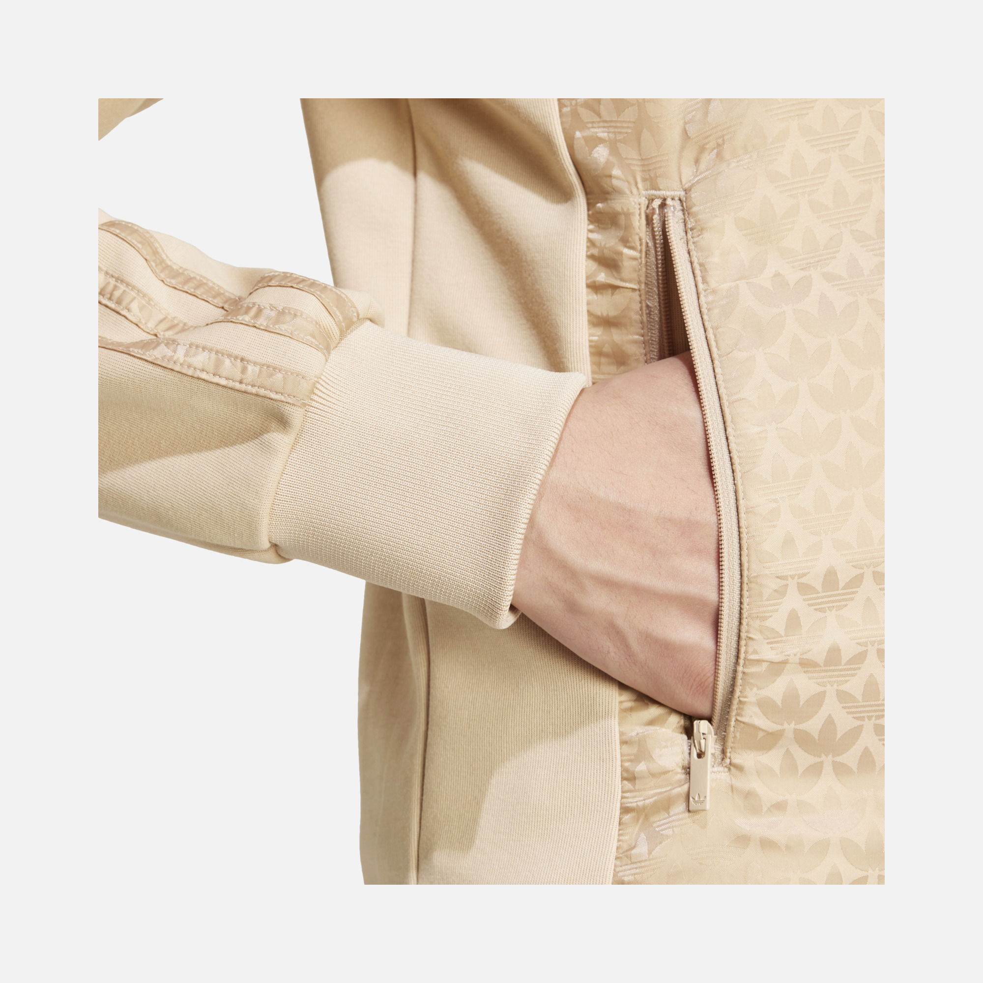 adidas Sportswear Mono Trefoil Graphic Details Full-Zip Erkek Ceket