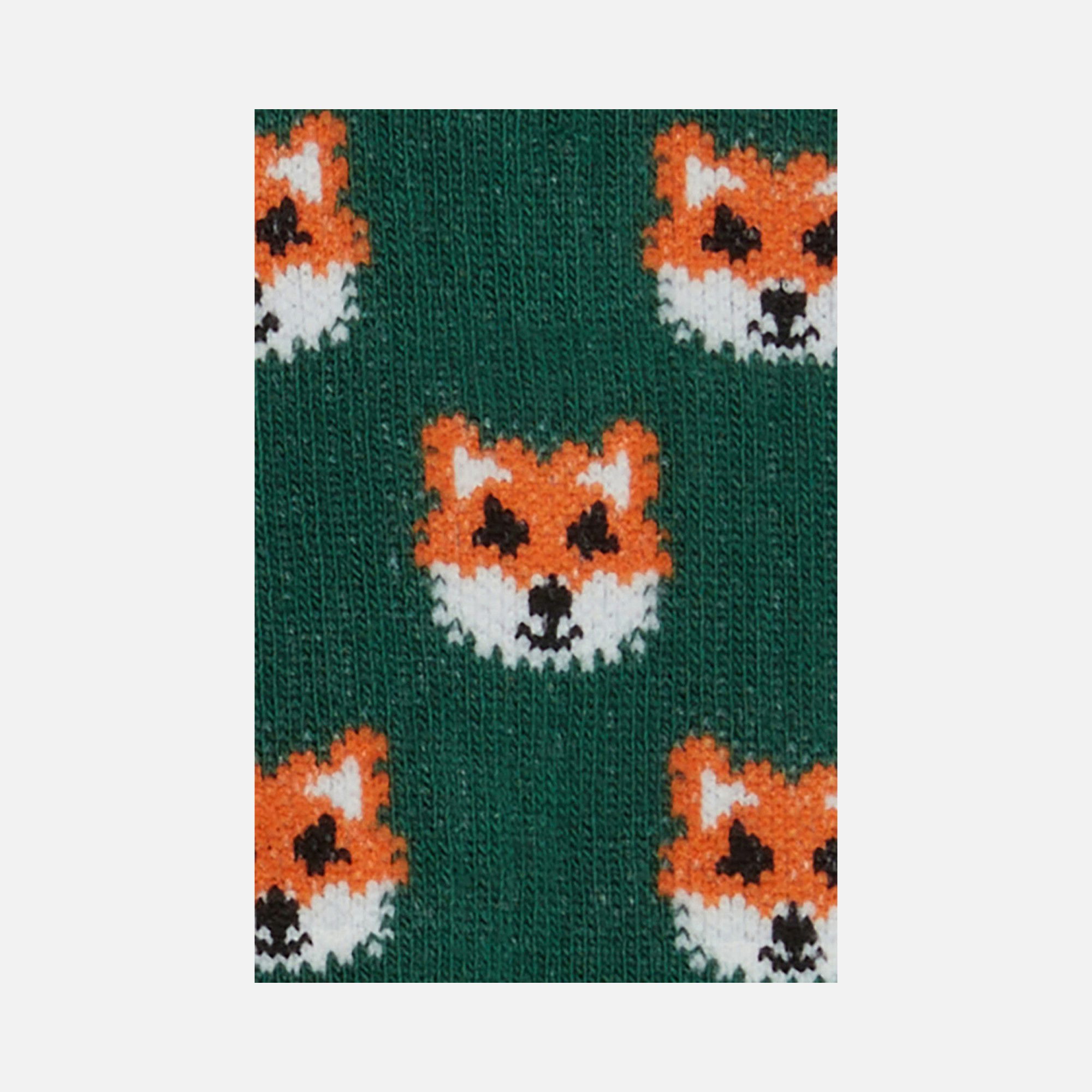 WWF Sportswear Kızıl Tilki Embroidered Thin (1 Pair) Unisex Çorap