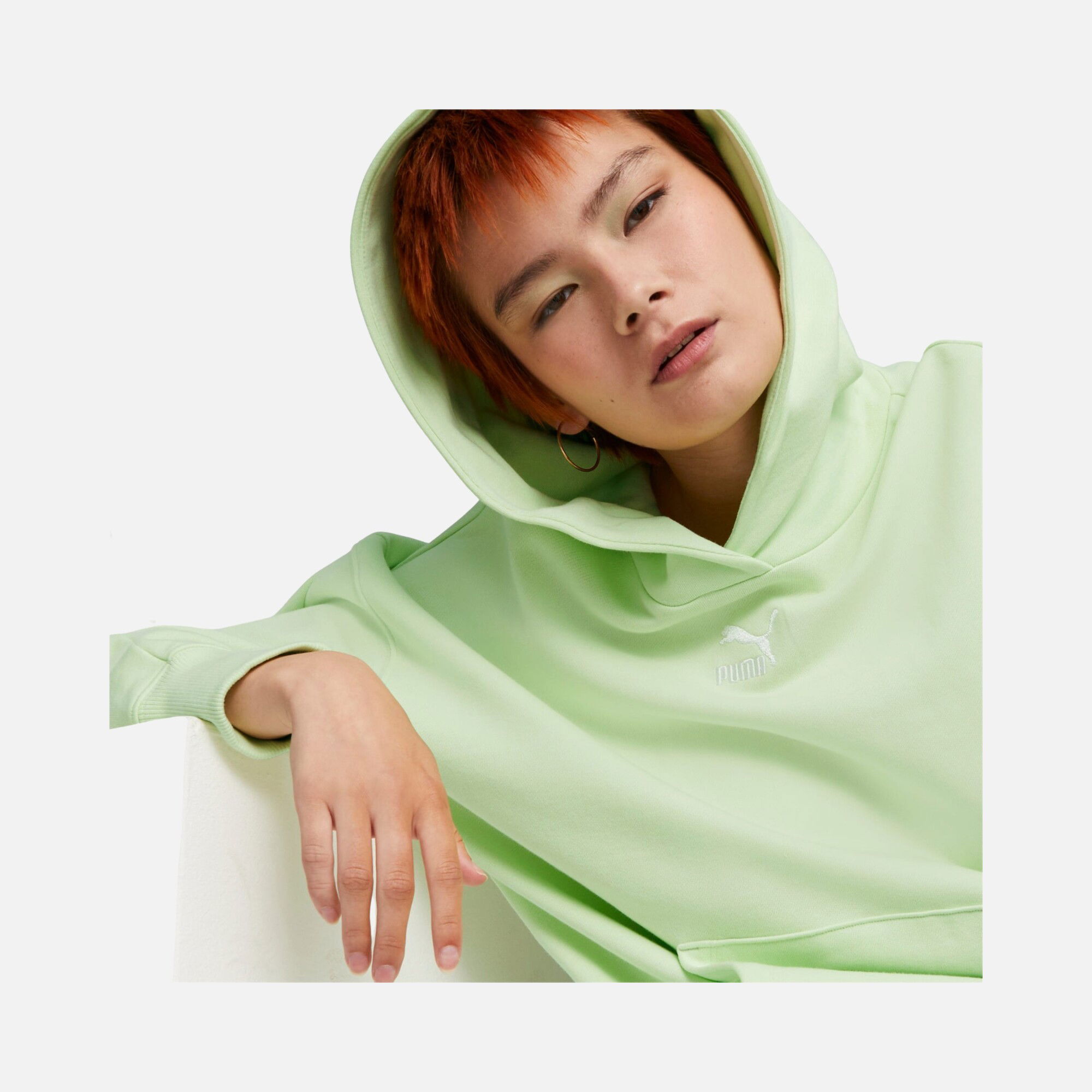 Puma Sportswear Classics Oversized Hoodie Kadın Sweatshirt