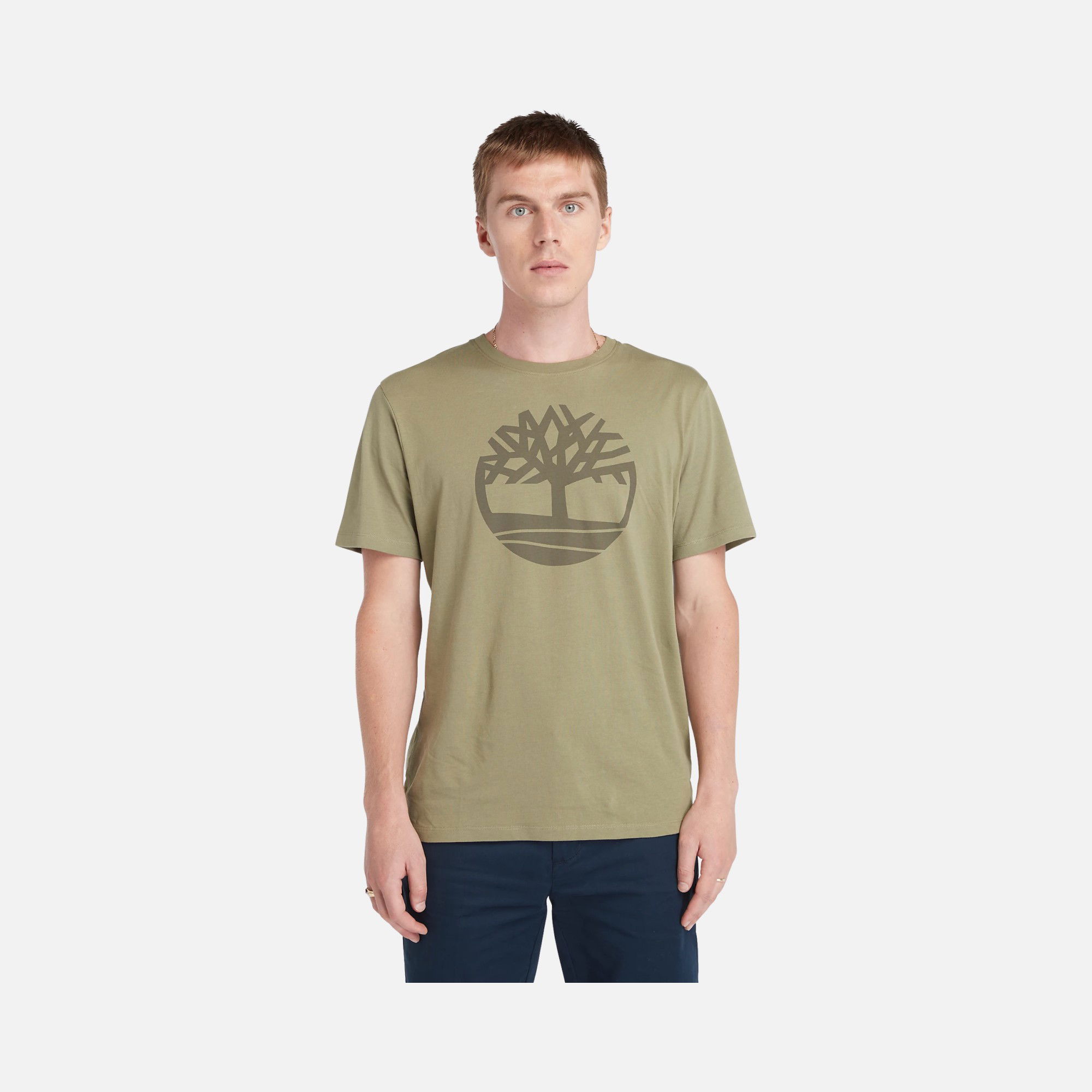 Timberland Sportswear Tree Logo Graphics SS24 Short-Sleeve Erkek Tişört