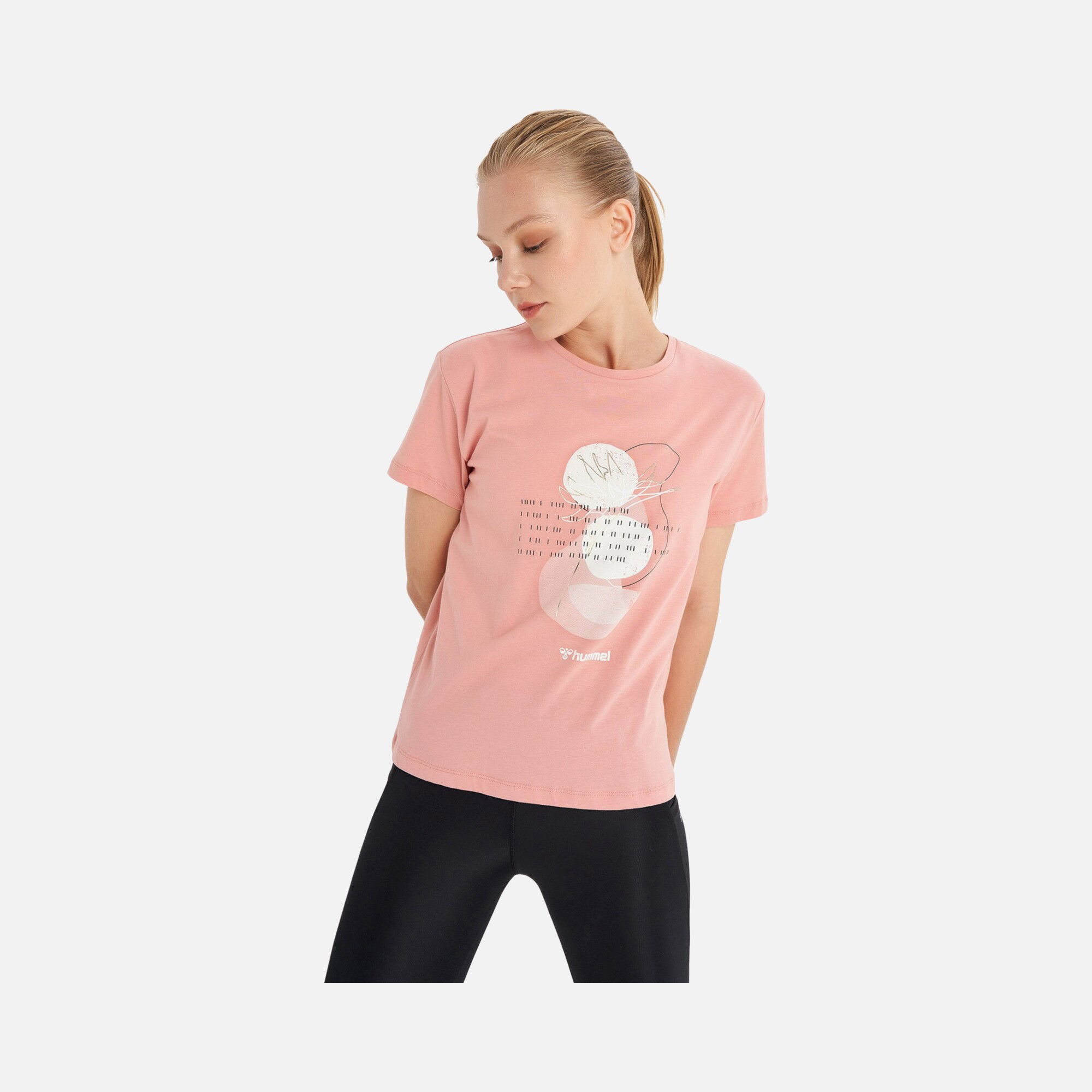 Hummel Sportswear Tobino Comfortable Fit Short-Sleeve Kadın Tişört