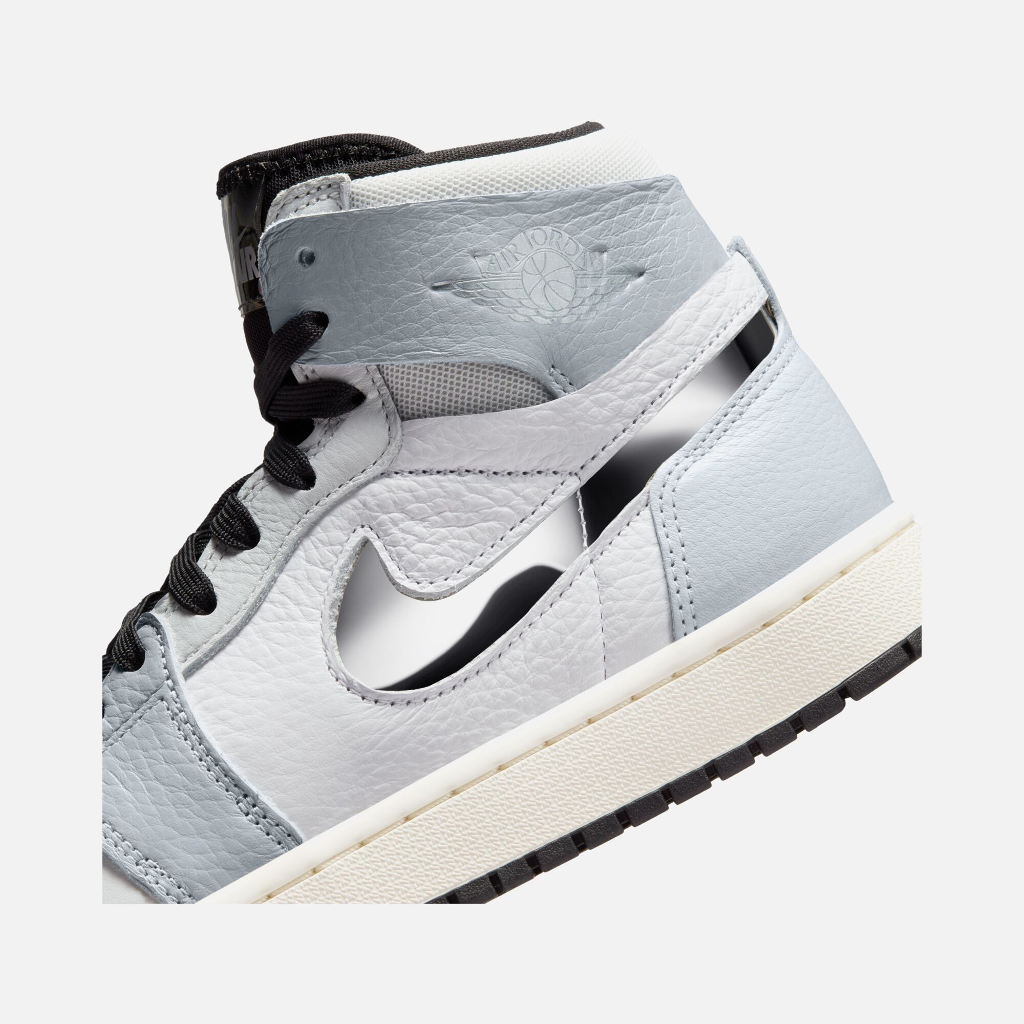 Nike Air Jordan 1 High Zoom Air Comfort 2 ''Chrome Swoosh" Kadın Spor Ayakkabı
