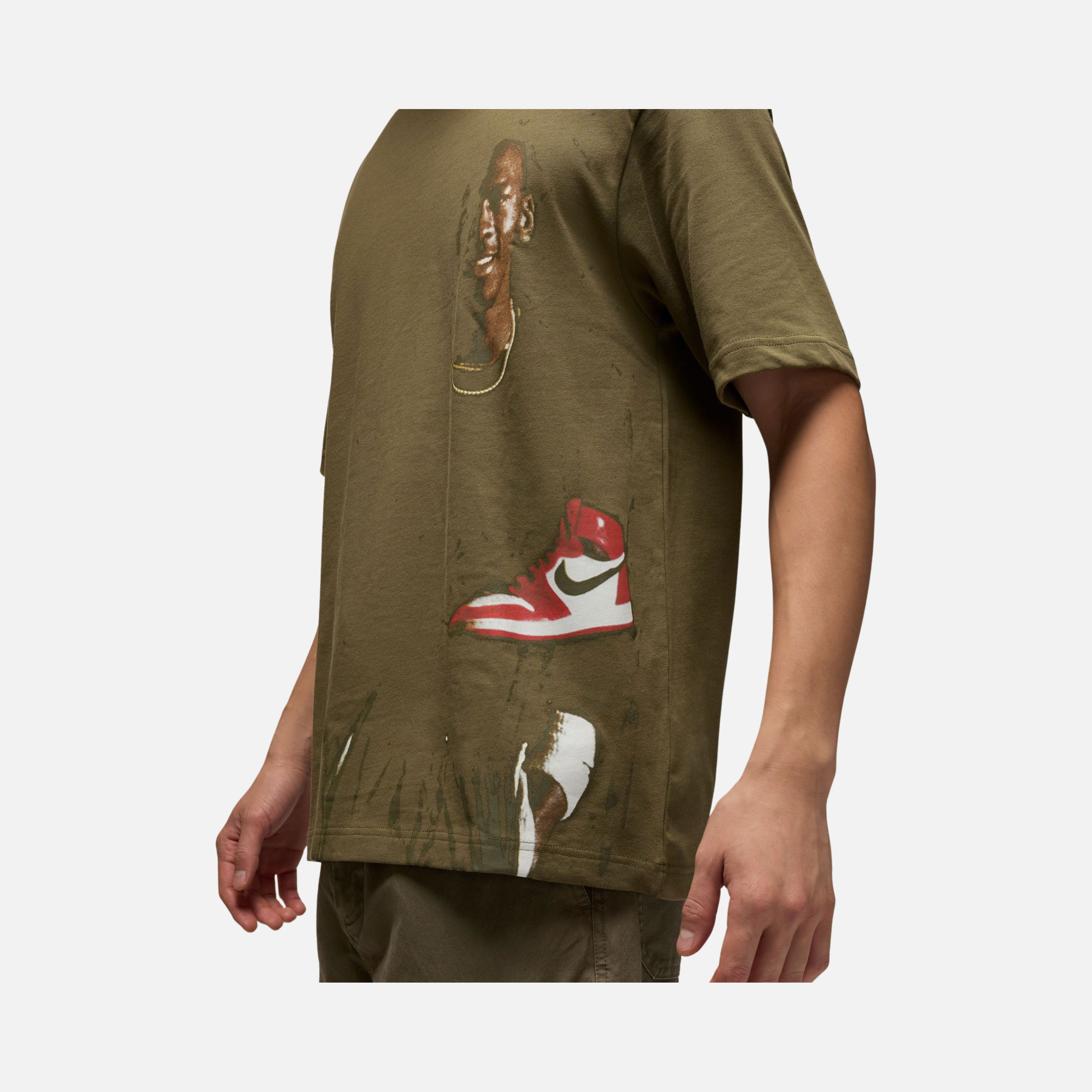 Nike Jordan Statement 1985 Crew Gel J Day Short-Sleeve Erkek Tişört