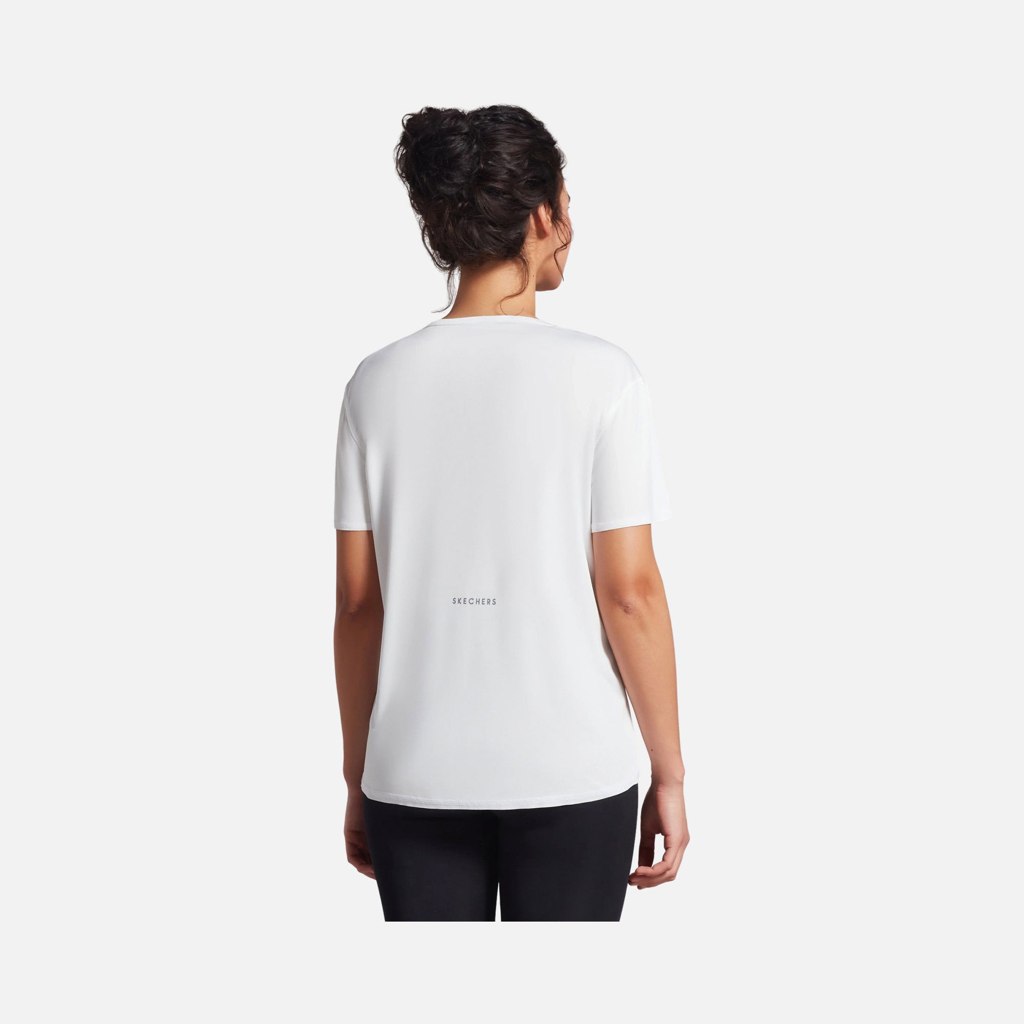 Skechers Performance Coll. Reflect Logo Crew Neck Short-Sleeve Kadın Tişört