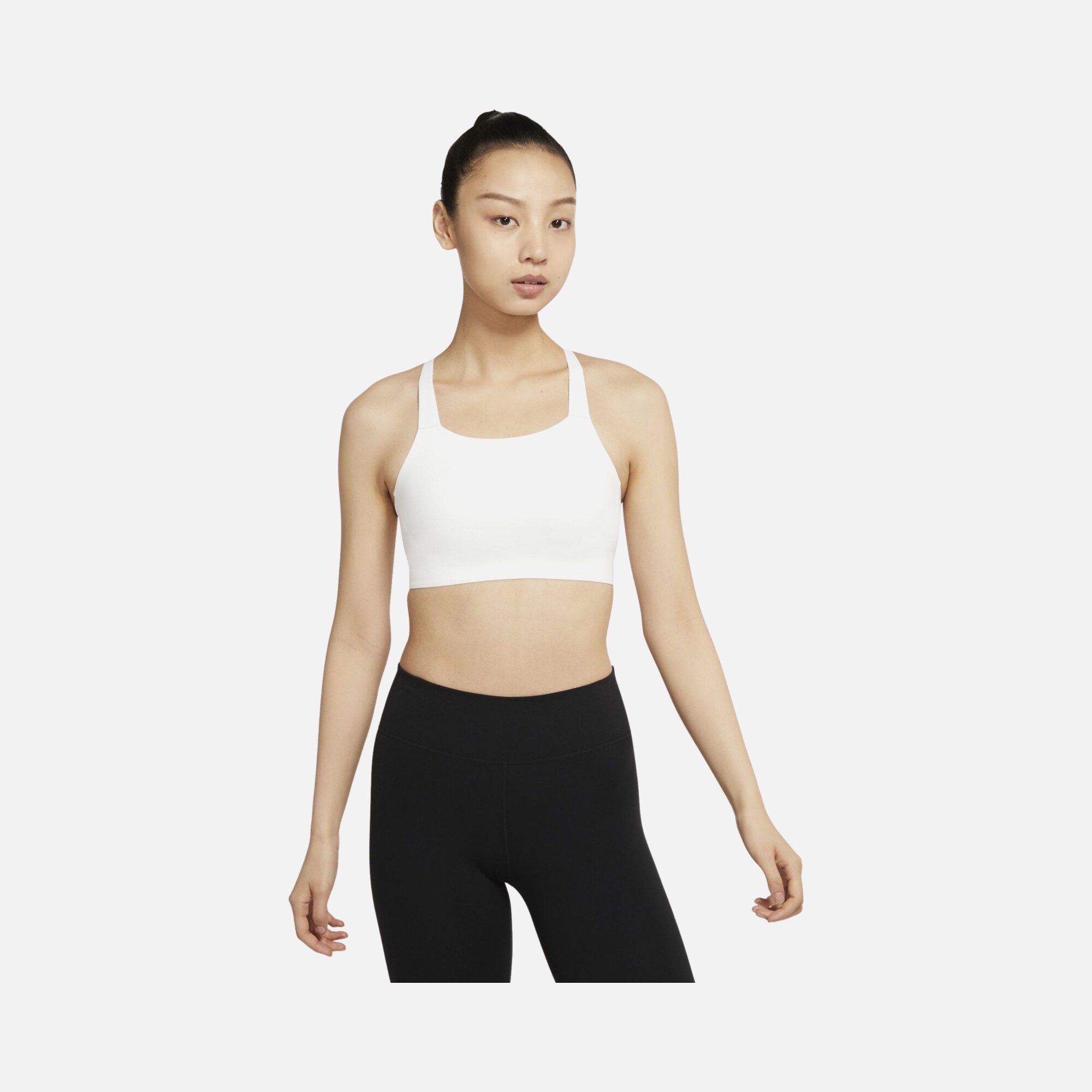 Nike Swoosh Luxe Medium Support Sports Training Kadın Bra