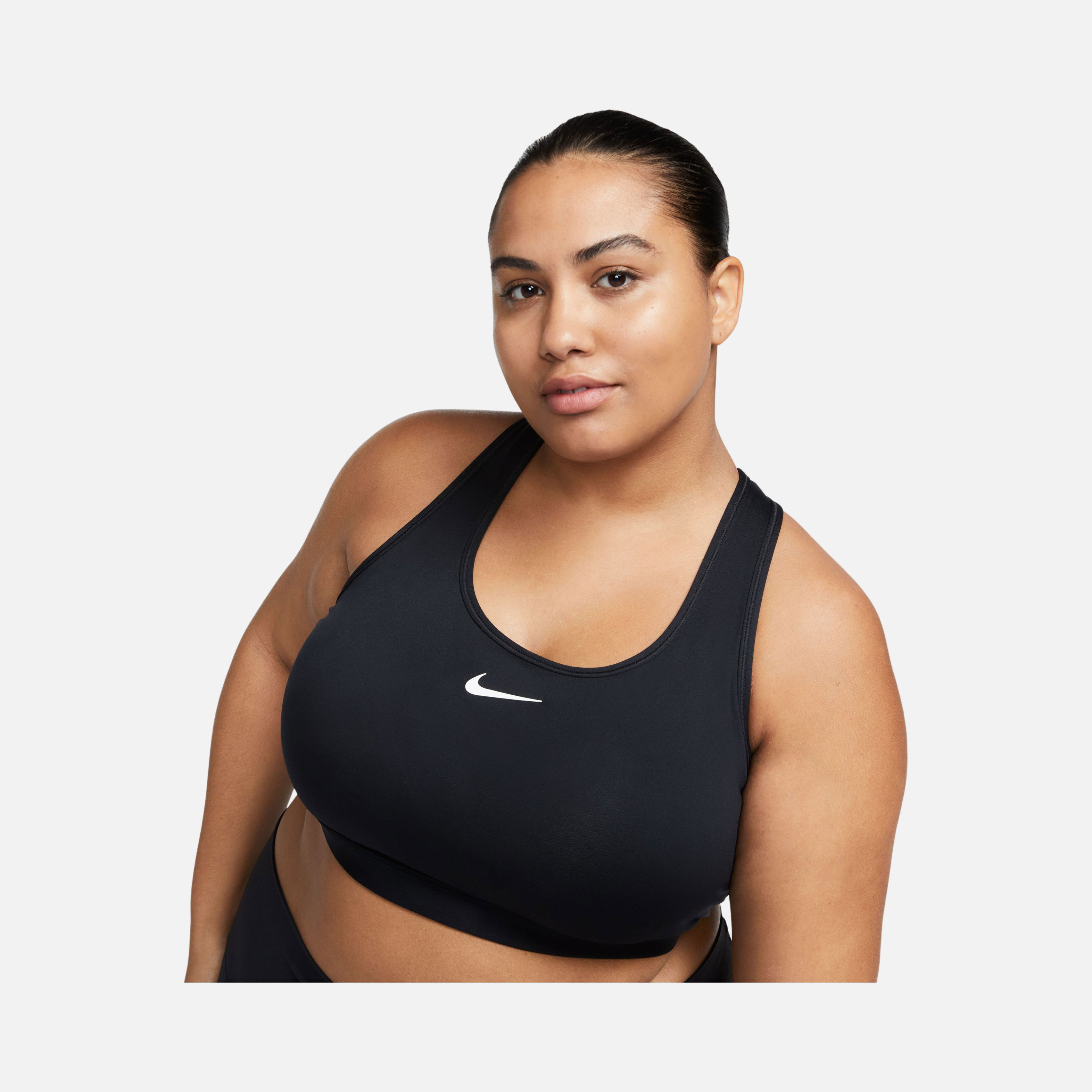 Nike Swoosh Medium-Support Padded Training (Plus Size) Kadın Bra
