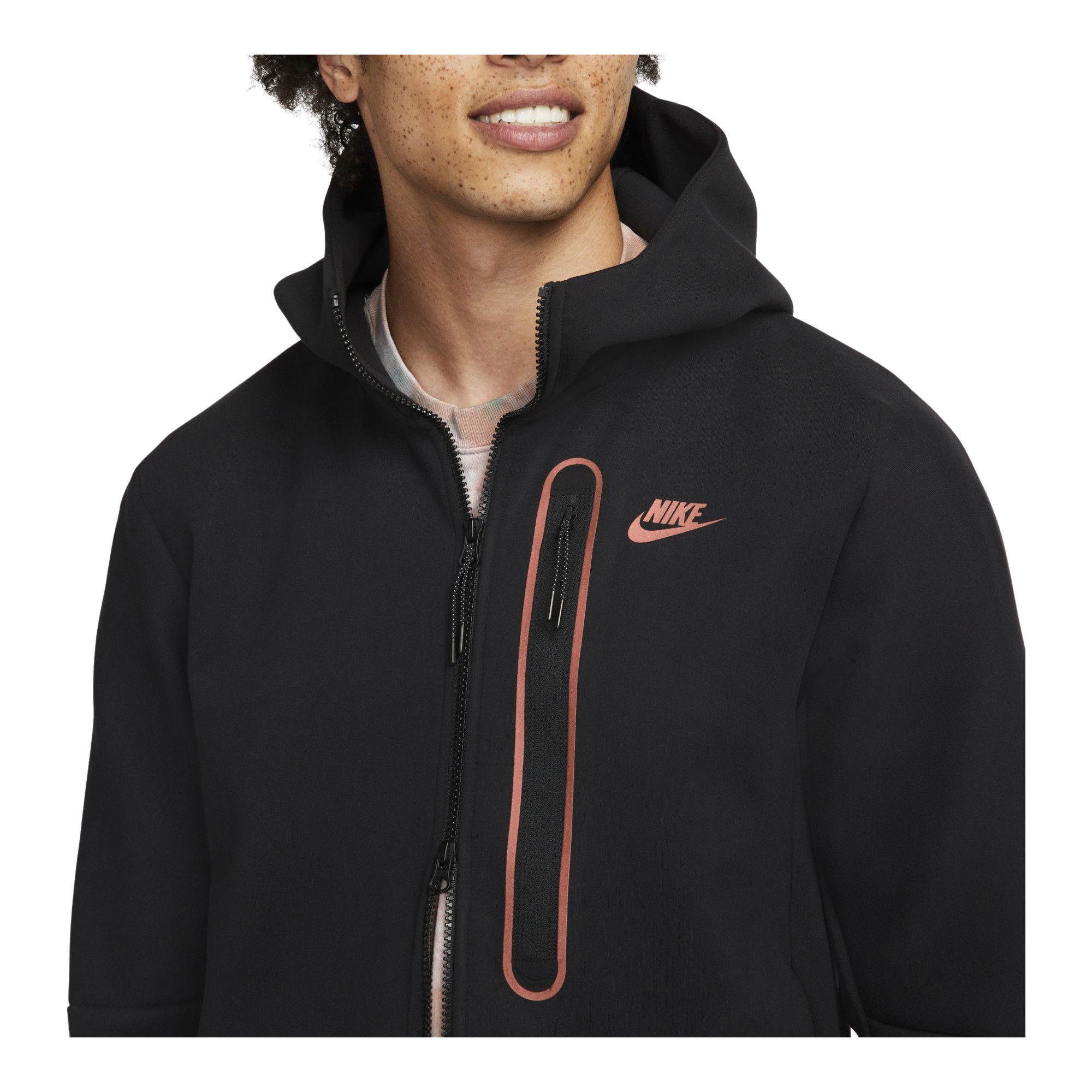 Nike Sportswear Tech Fleece Brushed Full-Zip Hoodie Erkek Sweatshirt