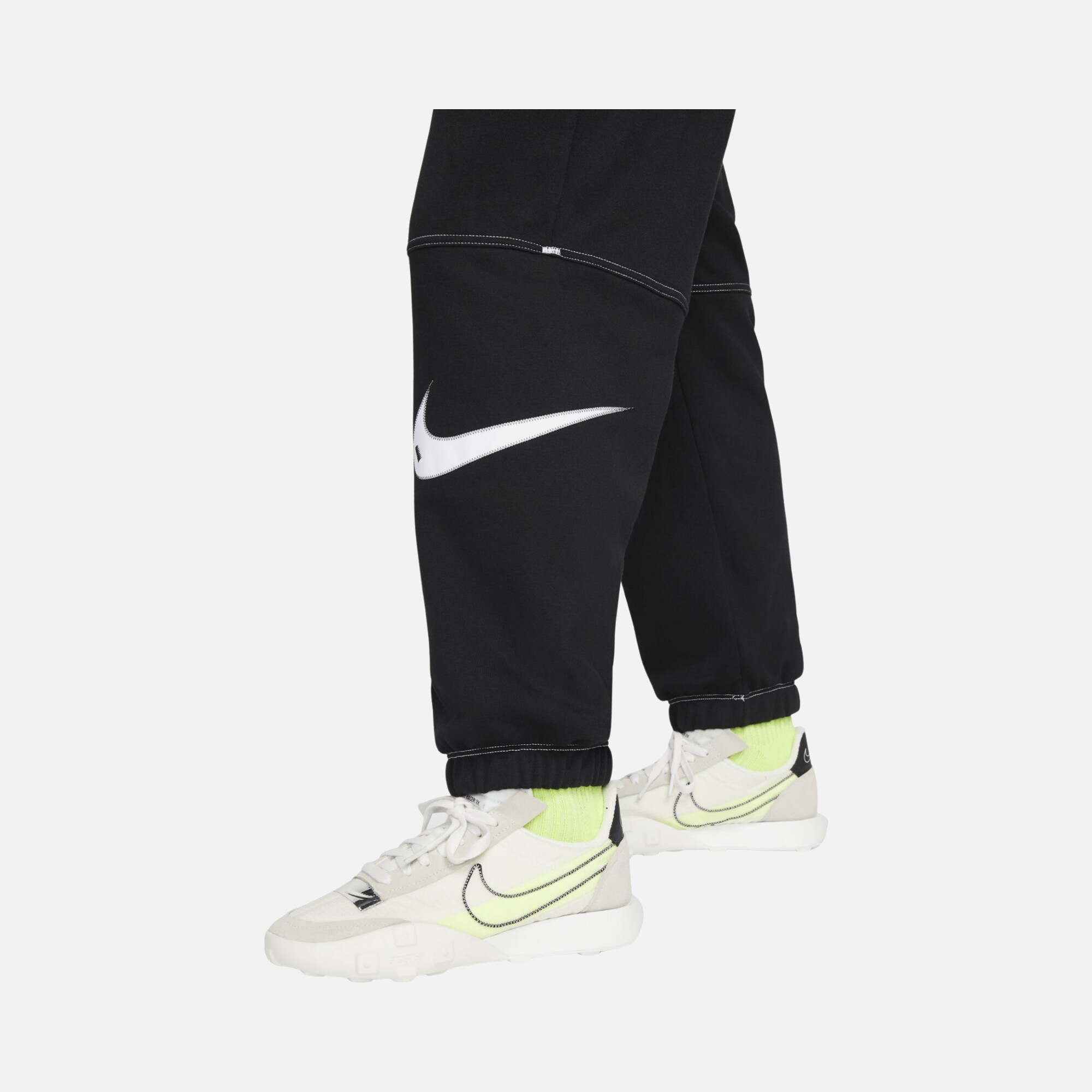 Nike Sportswear Swoosh Fleece High-Rise Kadın Eşofman Altı