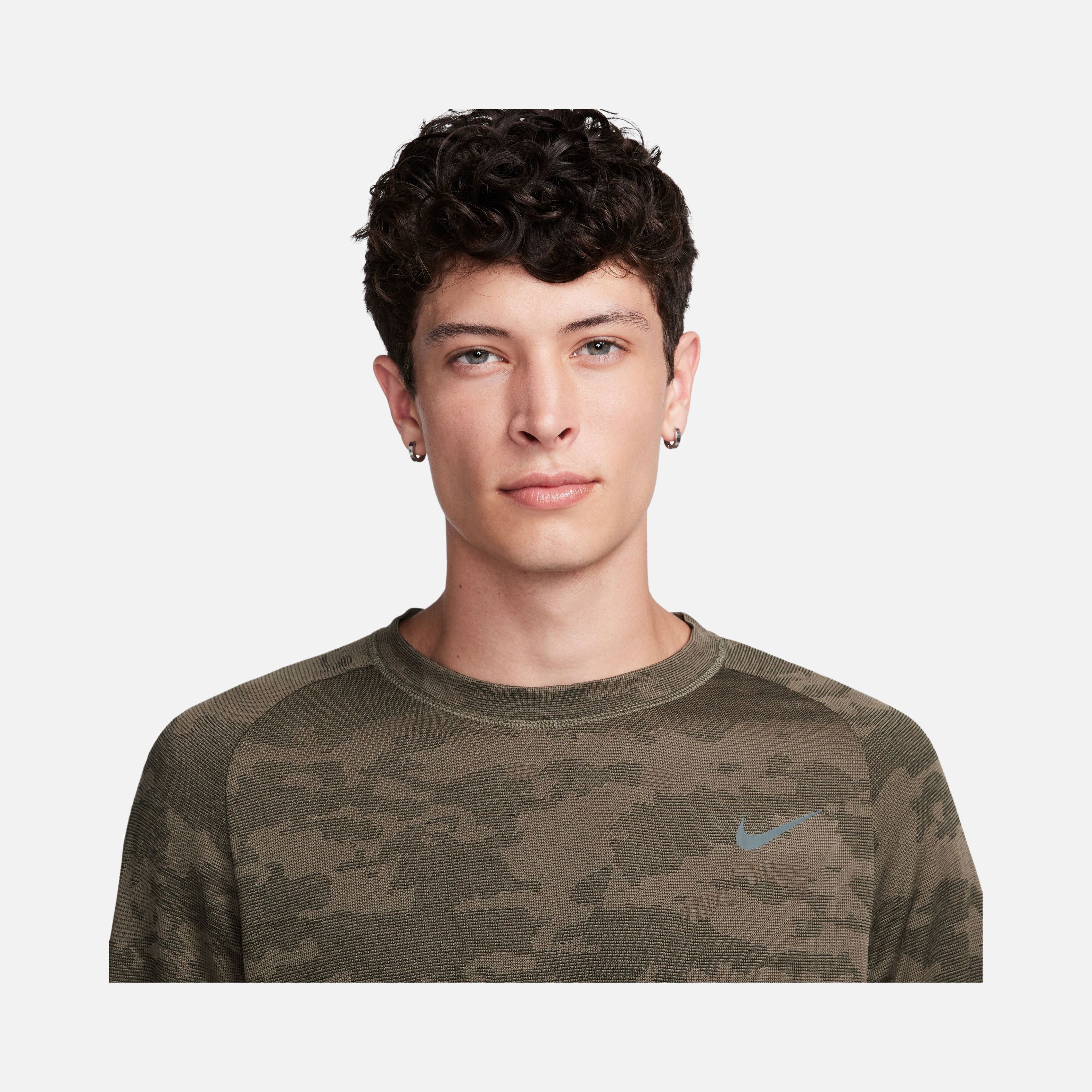 Nike Therma-Fit ADV Running Division Long-Sleeve Erkek Tişört