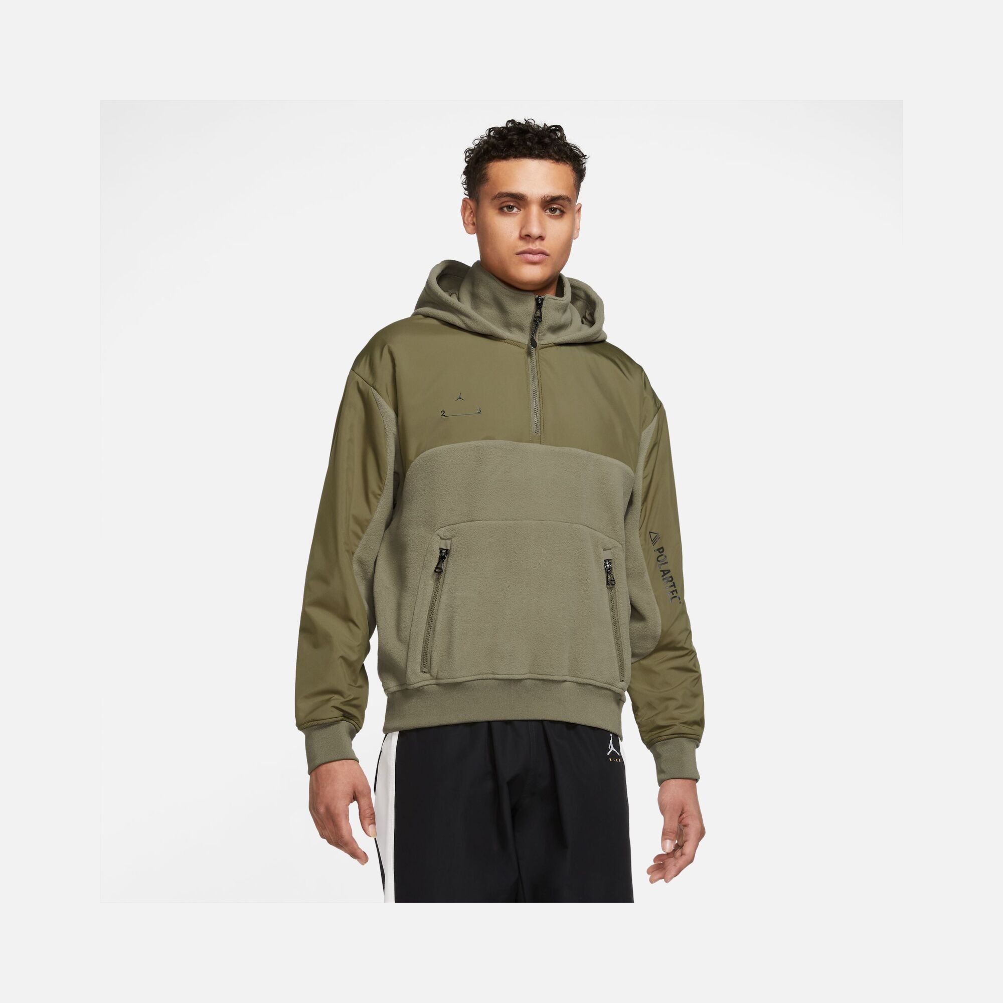 Nike Jordan 23 Engineered Statement PrimaLoft® Fleece Half-Zip Erkek Sweatshirt
