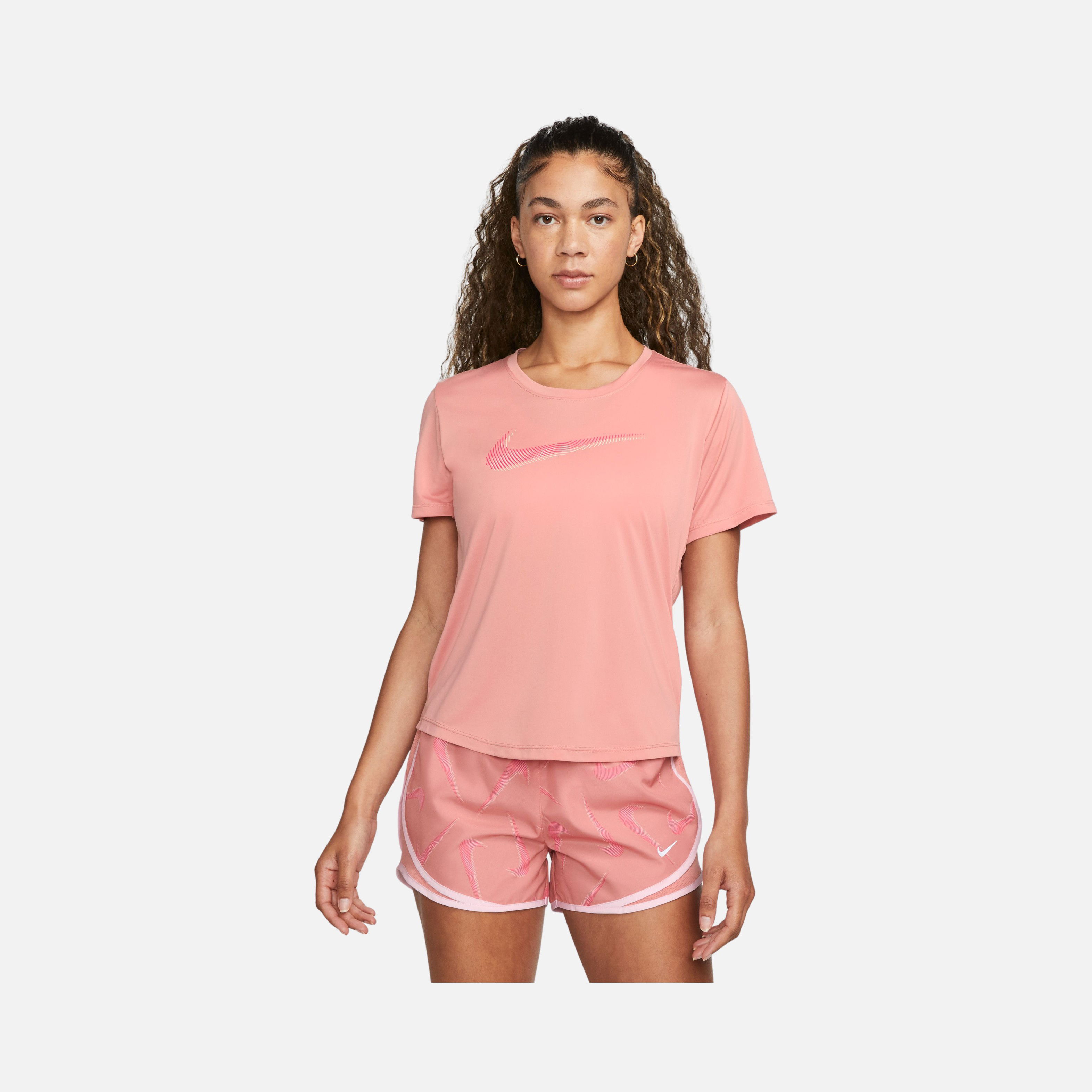 Nike Dri-Fit Swoosh Running FA23 Short-Sleeve Kadın Tişört