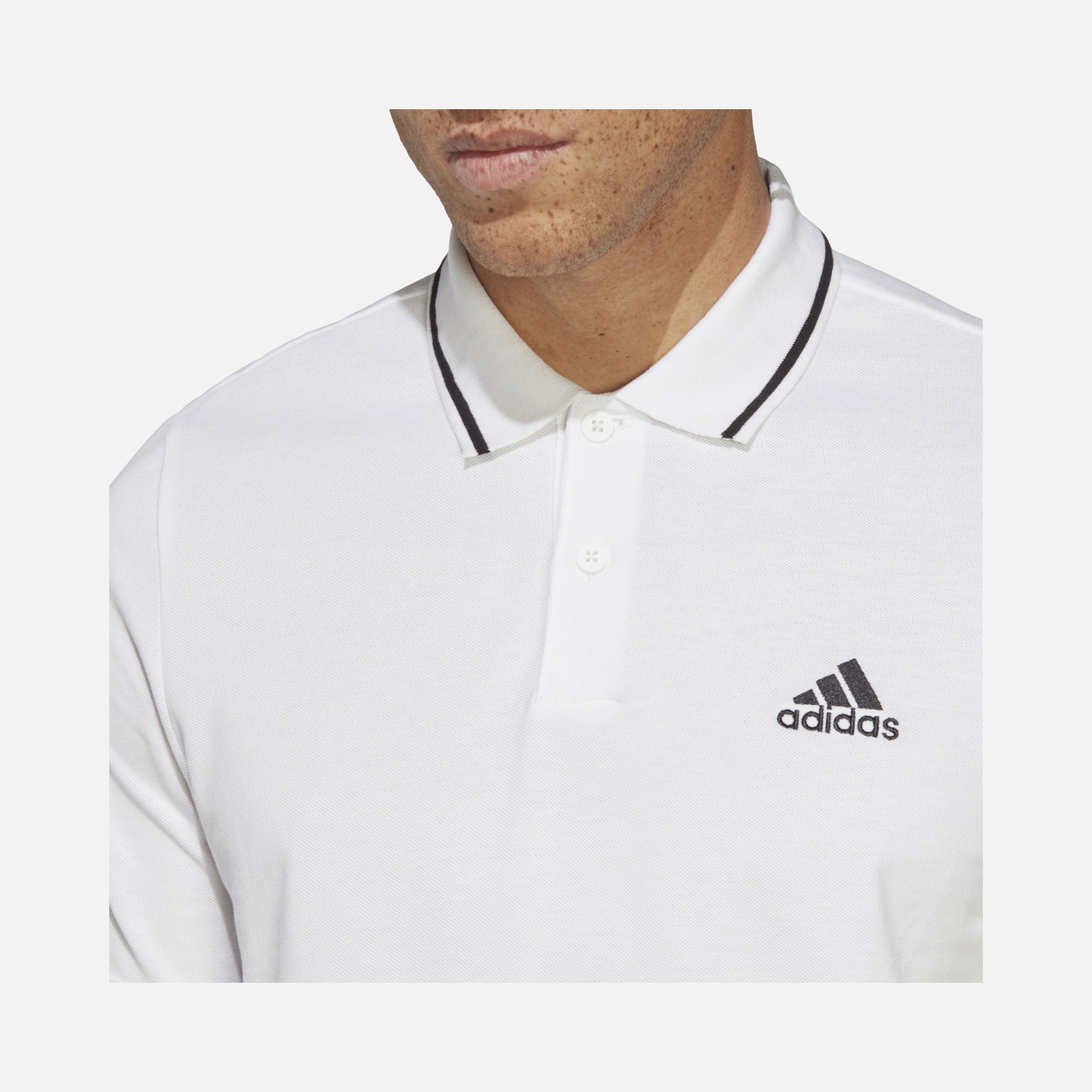 adidas Essentials Piqué Small Logo Polo Short-Sleeve Erkek Tişört