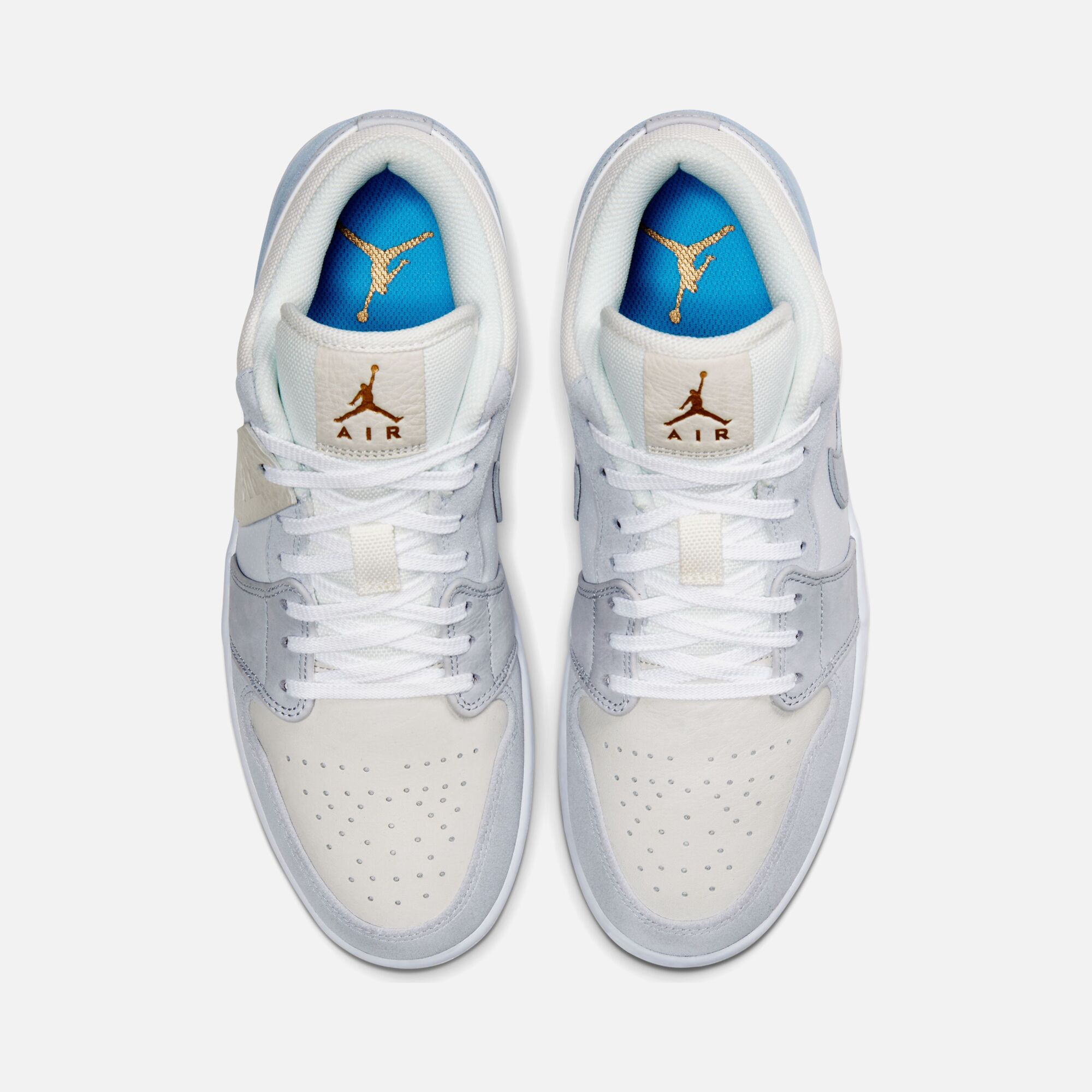 Nike Air Jordan 1 Low ''Leather and Suede Upper'' Erkek Spor Ayakkabı