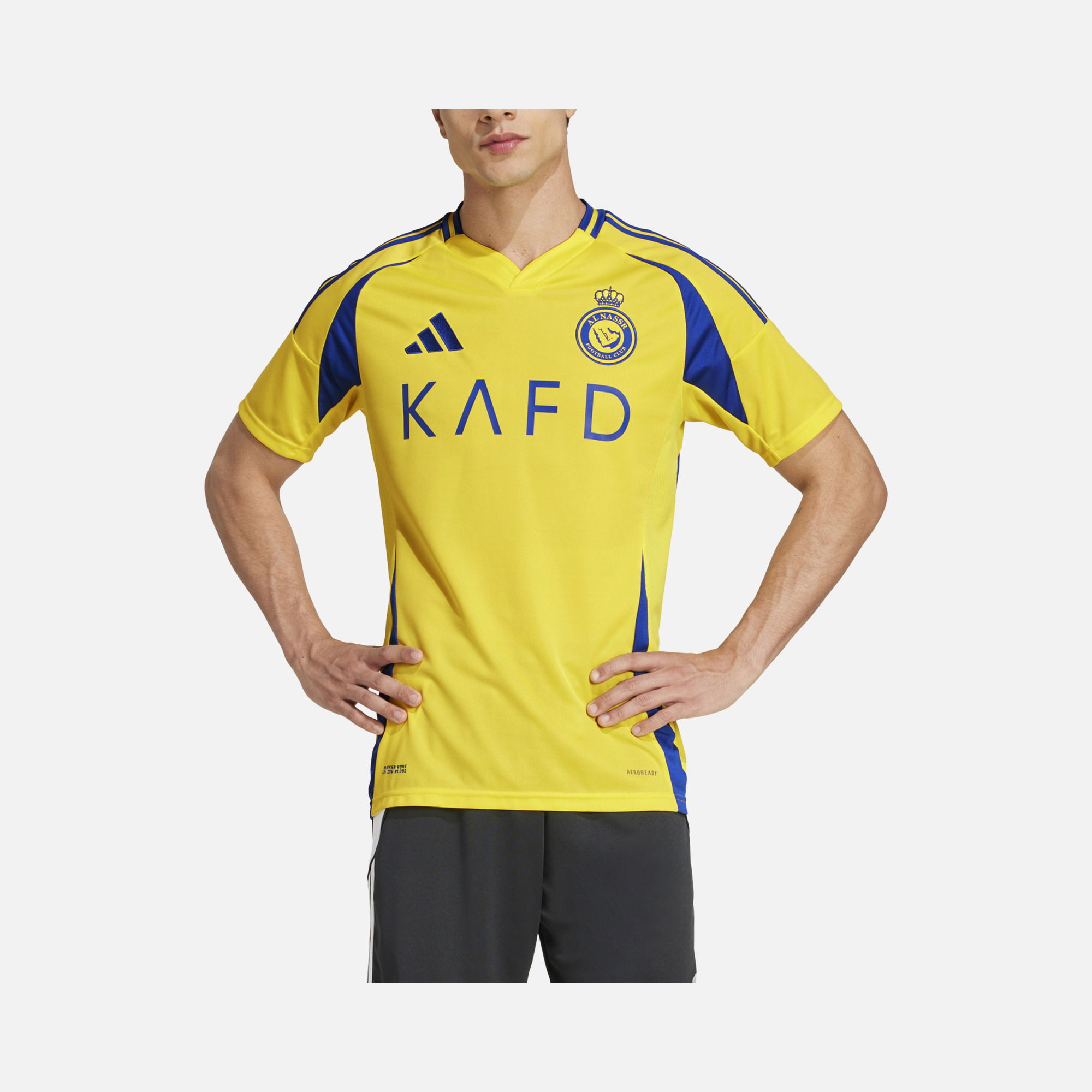 adidas Al Nassr FC 2024-2025 Stadium Ronaldo İç Saha Erkek Forma