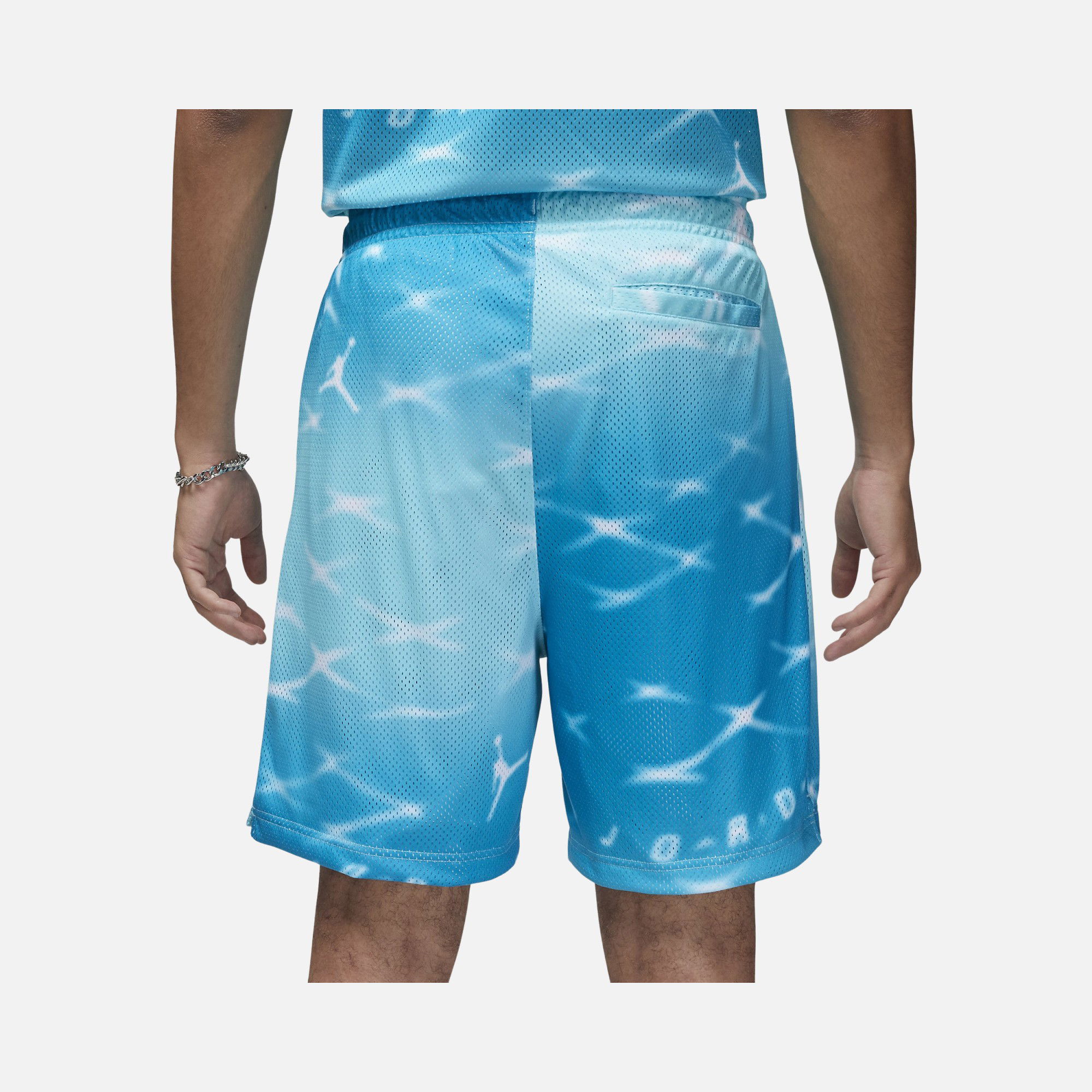 Nike Jordan Essentials Air All-Over Print With Mesh Basketball Erkek Şort