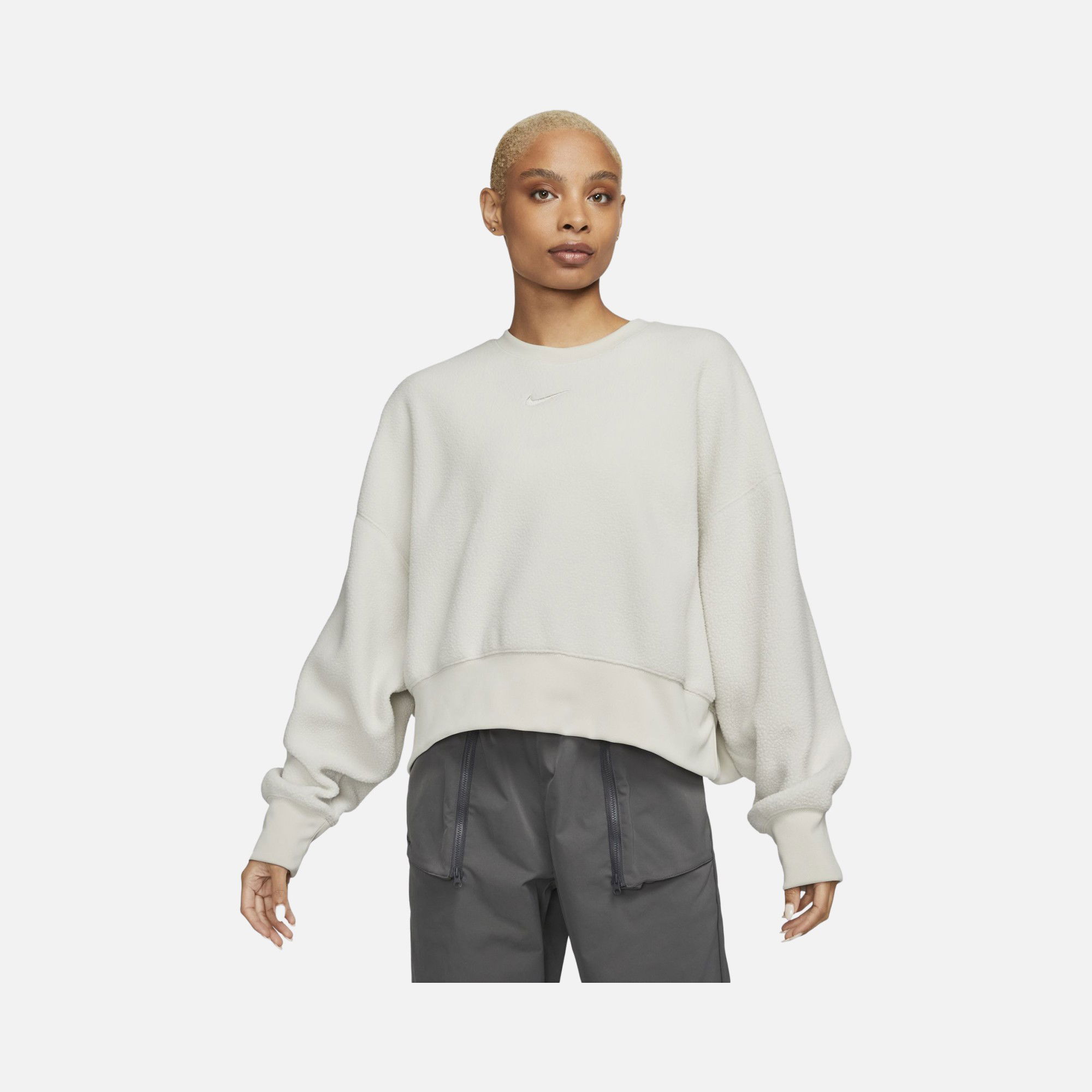 Nike Sportswear Plush Mod Cropped Crew-Neck Kadın Sweatshirt