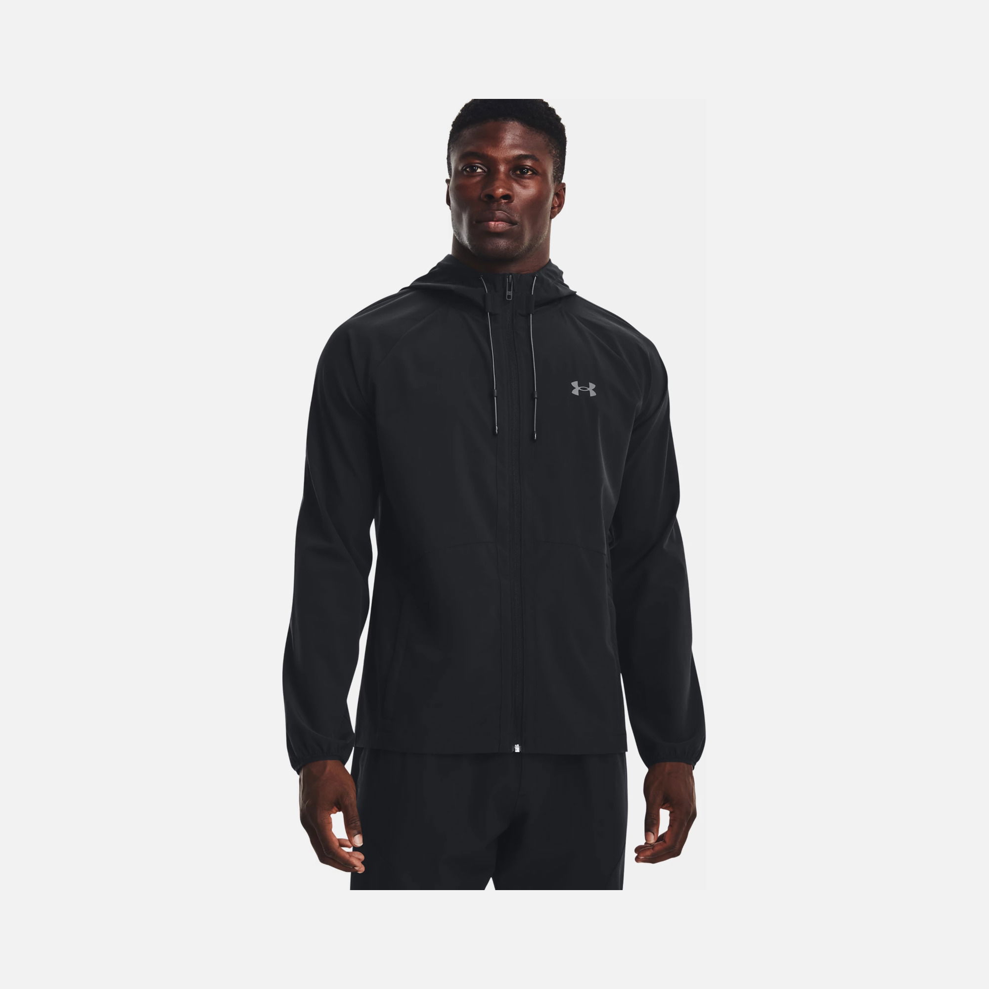 Under Armour Storm Stretch Woven Windbreaker Training Full-Zip Hoodie Erkek Ceket
