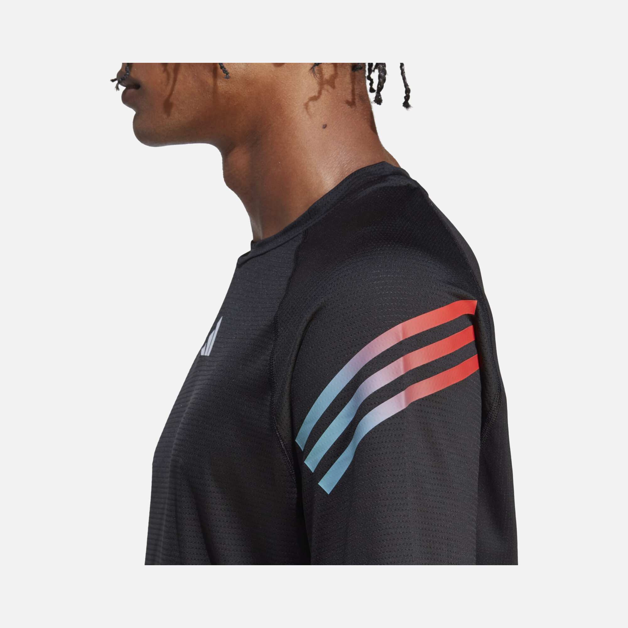 adidas Train Icons 3-Stripes Training Short-Sleeve Erkek Tişört