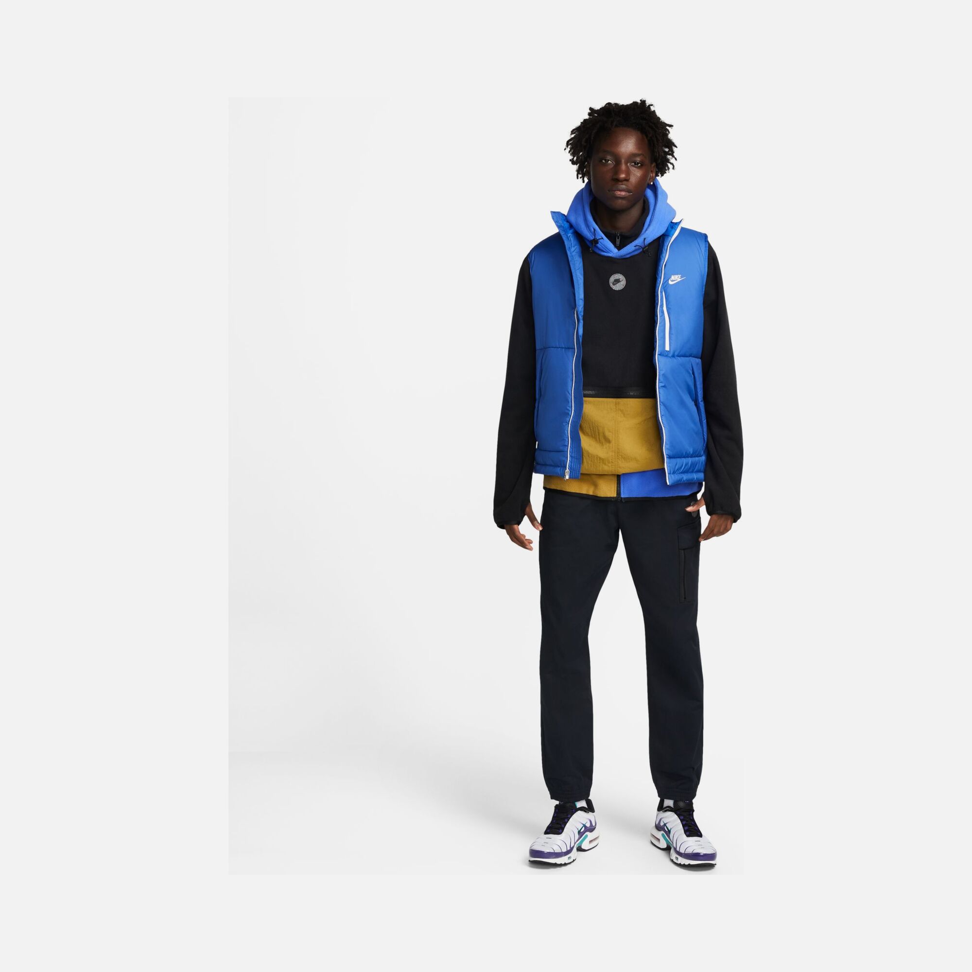 Nike Sportswear Therma-Fit Fleece Hoodie Erkek Sweatshirt