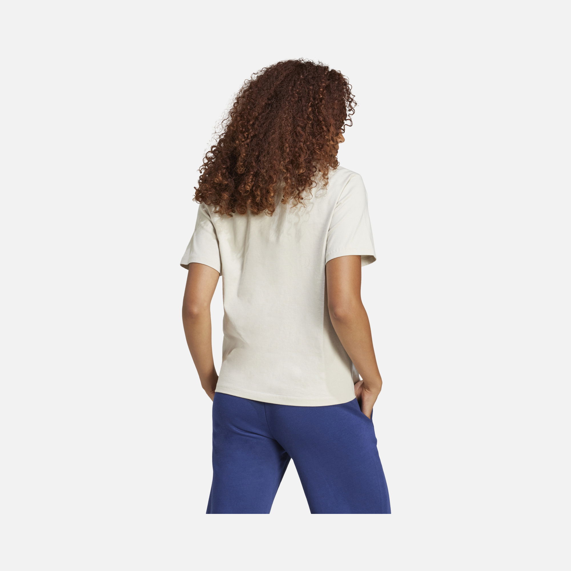 adidas Sportswear Essentials Small Logo Cotton Crew Neck Short-Sleeve Kadın Tişört