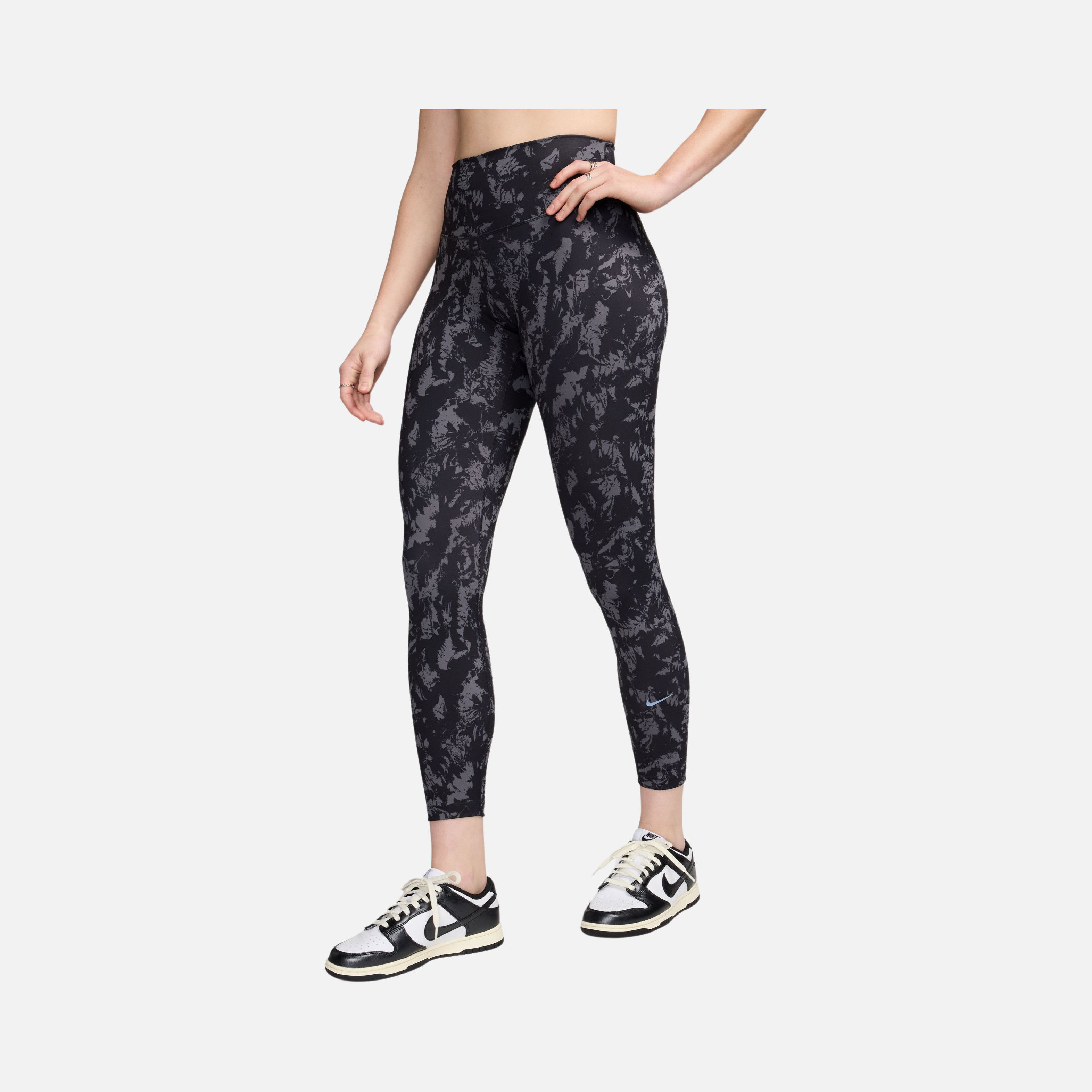 Nike One Dri-Fit High-Waisted 7/8 Printed Training Kadın Tayt