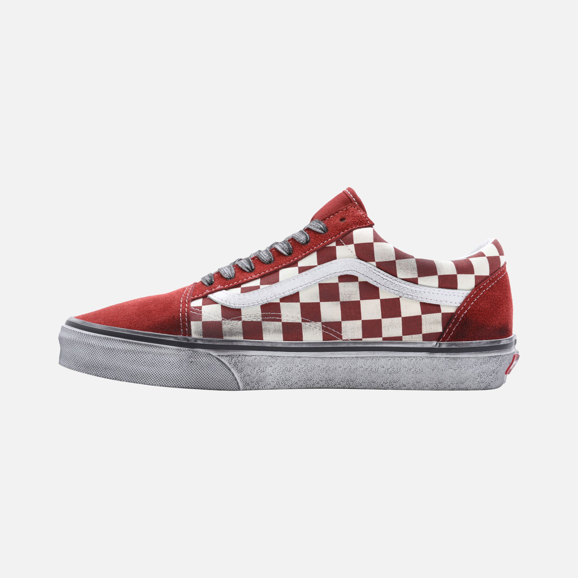 Vans Sportswear Old Skool Checkerboard Erkek Spor Ayakkabı