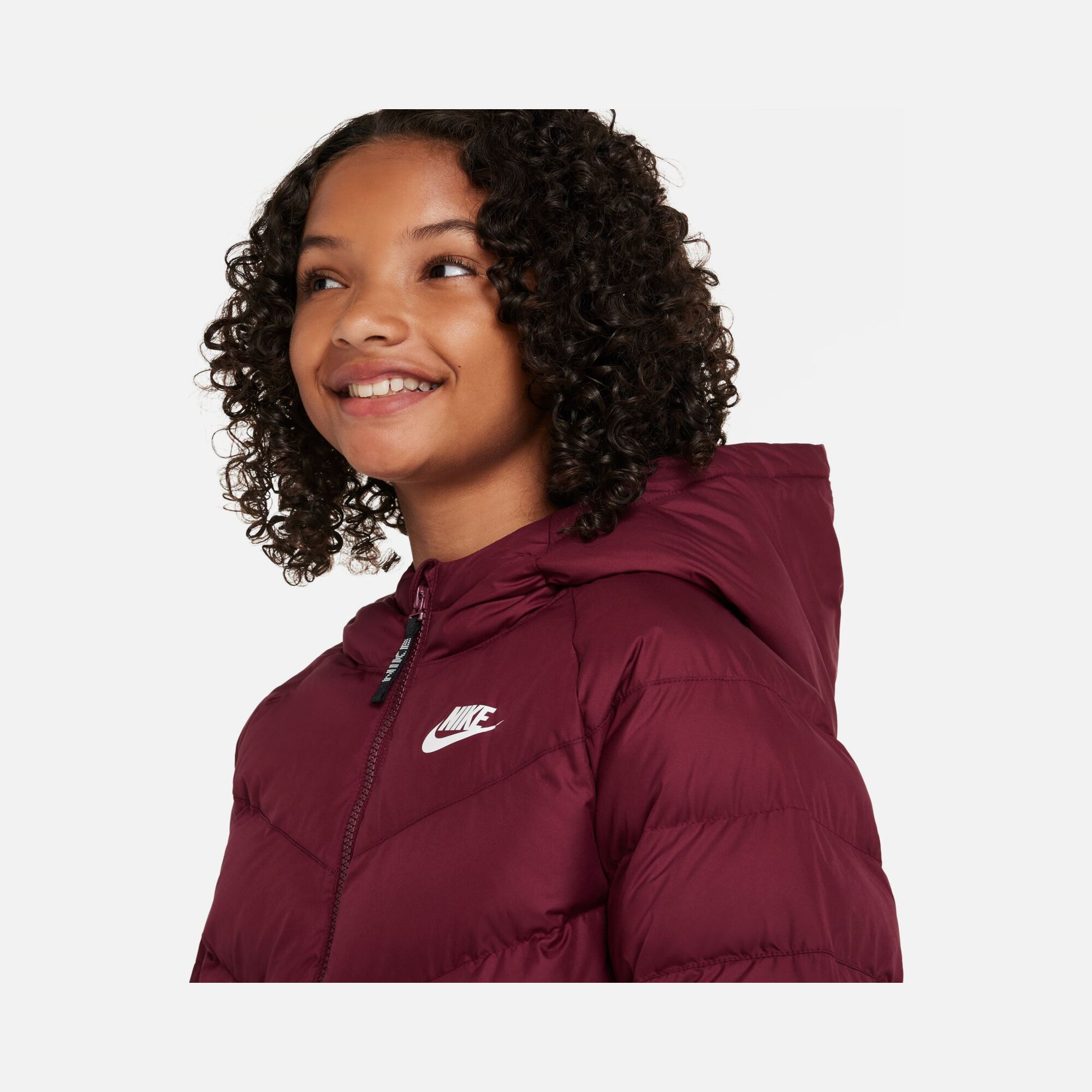 Nike Sportswear Synthetic-Fill FW22 Full-Zip Hoodie Çocuk Mont