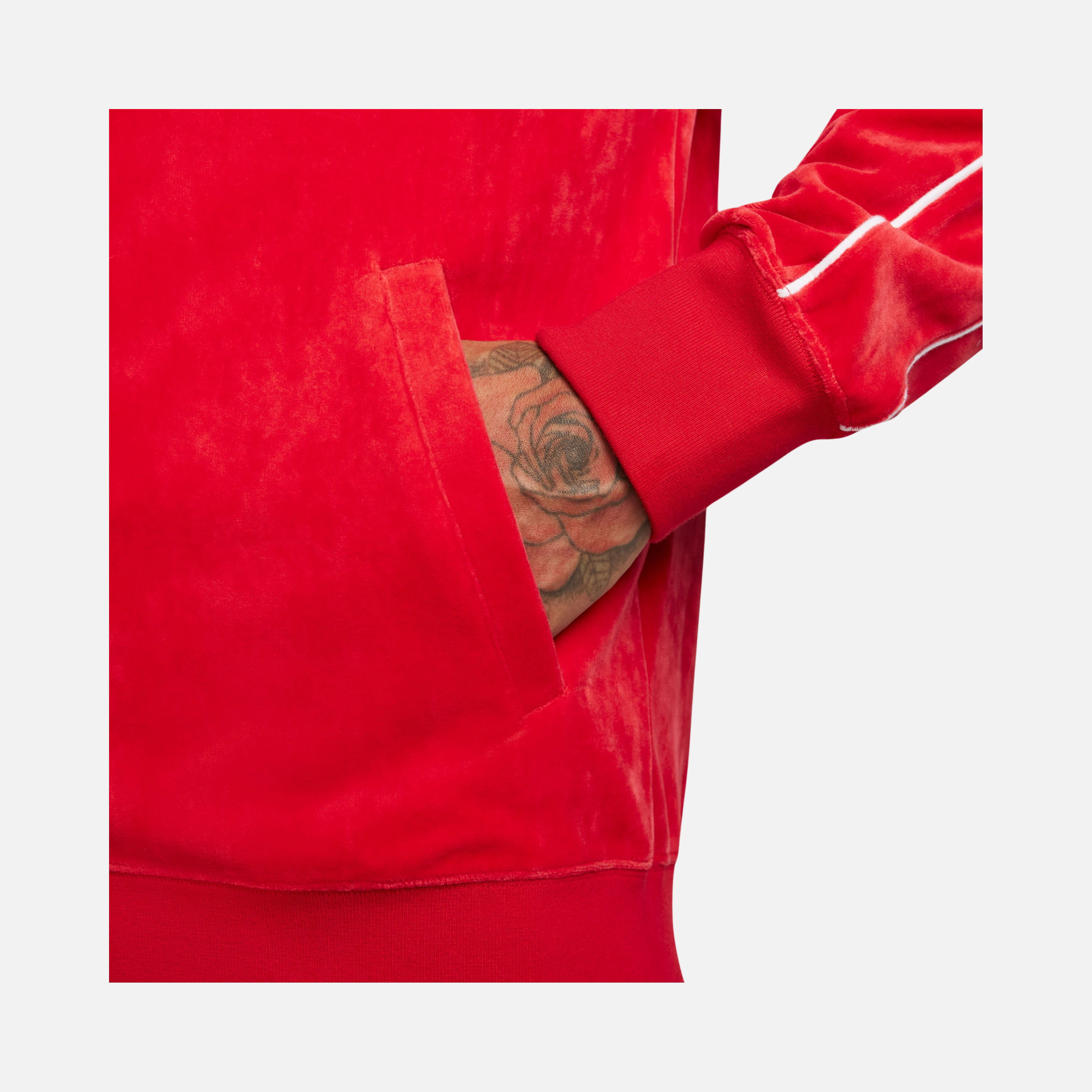 Nike Sportswear Club Velour Full-Zip Erkek Ceket