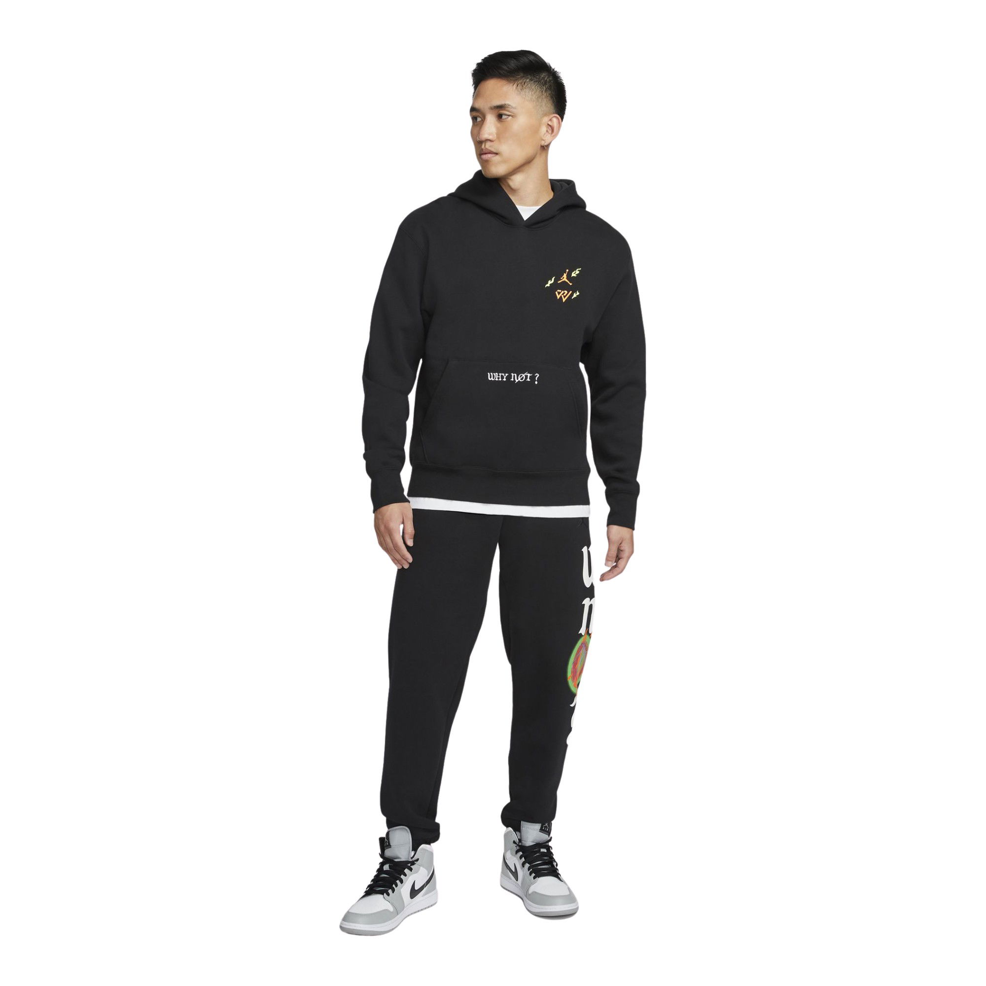 Nike Jordan 'Why Not?' Fleece Hoodie Erkek Sweatshirt