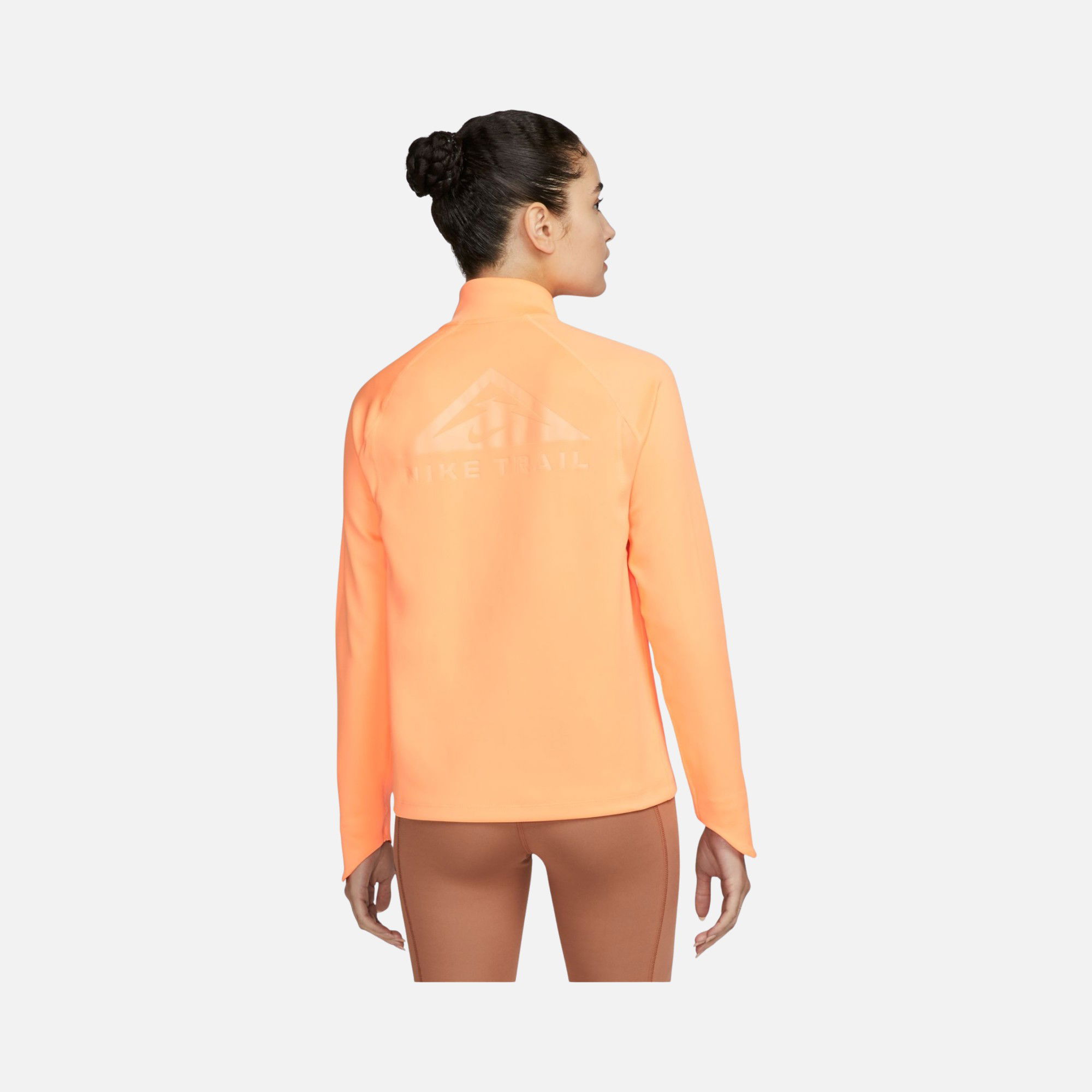 Nike Dri-Fit Trail Running Midlayer Half-Zip Long-Sleeve Kadın Tişört